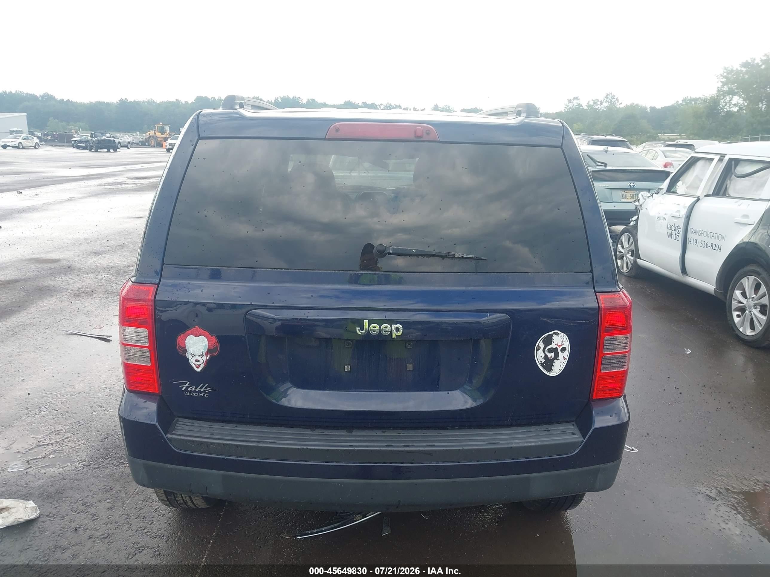2012 Jeep Patriot Sport Dark Blue vin: 1C4NJPBB0CD664175