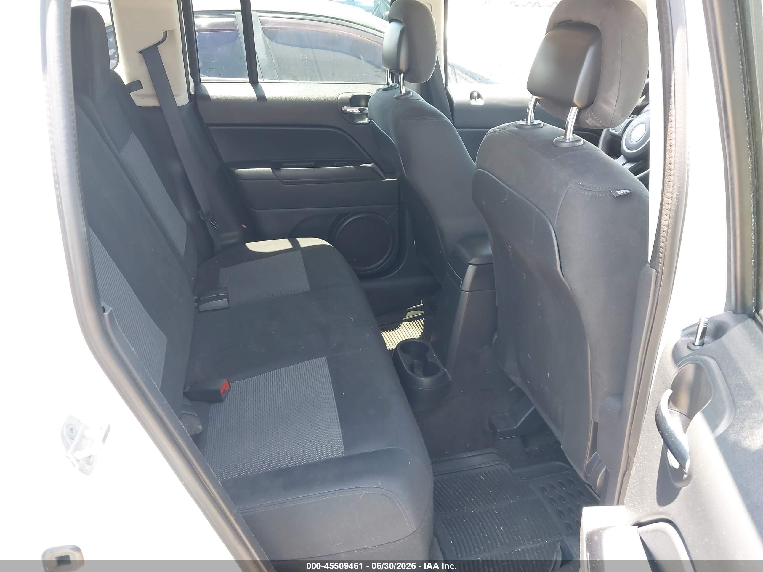 2014 Jeep Patriot Sport White vin: 1C4NJPBB0ED619269