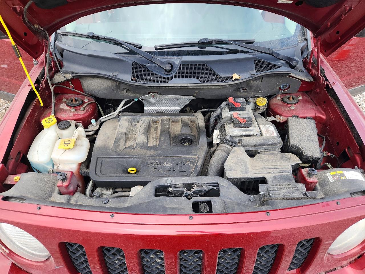 2014 Jeep Patriot Sport Красный vin: 1C4NJPBB0ED714981