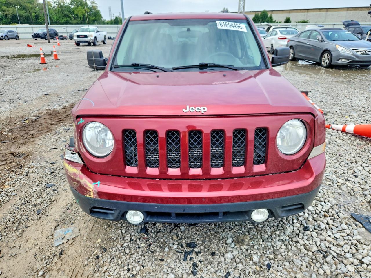 2014 Jeep Patriot Sport Красный vin: 1C4NJPBB0ED714981