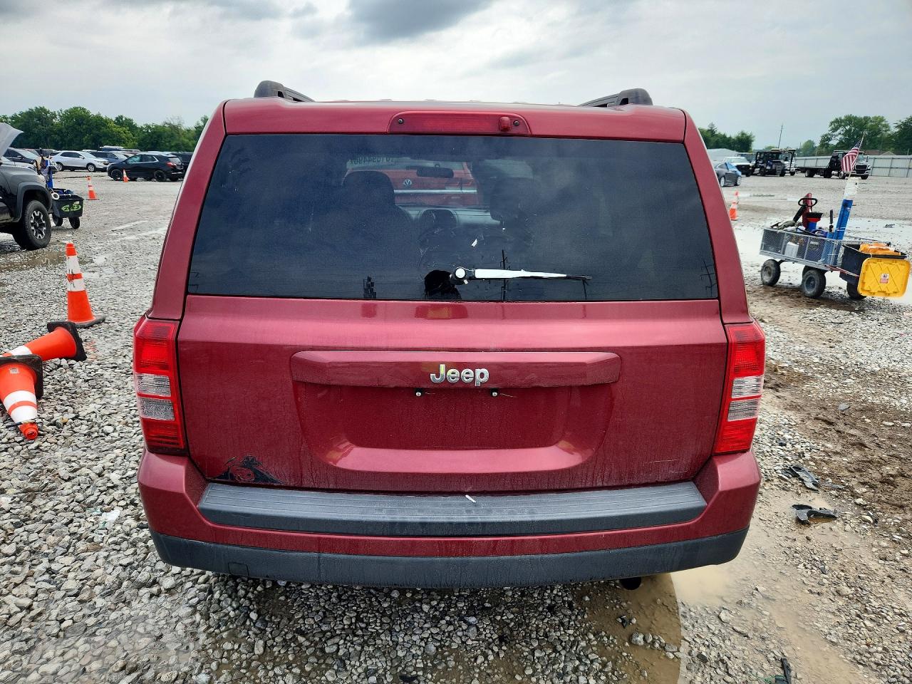 2014 Jeep Patriot Sport Красный vin: 1C4NJPBB0ED714981