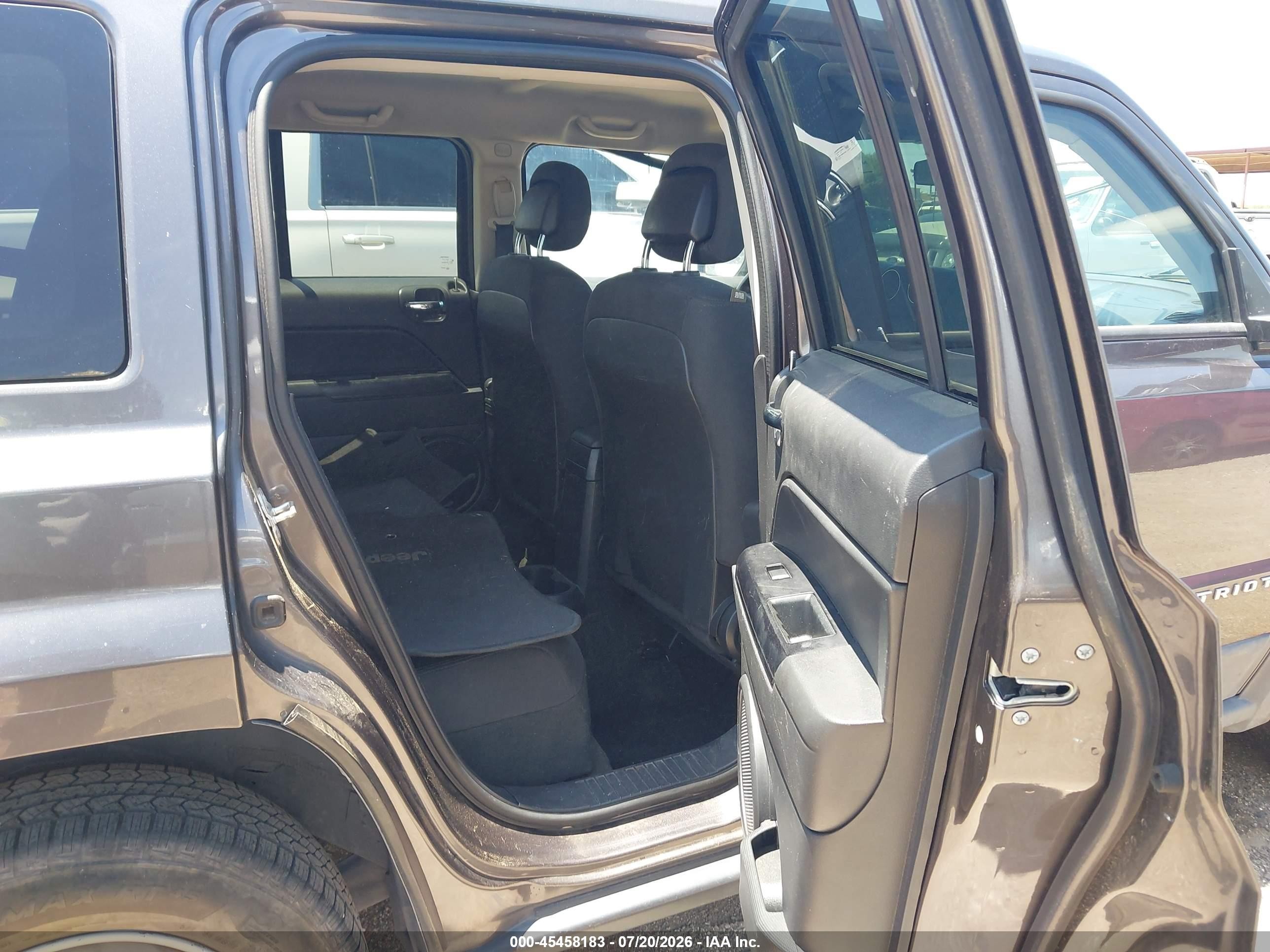 2014 Jeep Patriot Sport Gray vin: 1C4NJPBB0ED850155