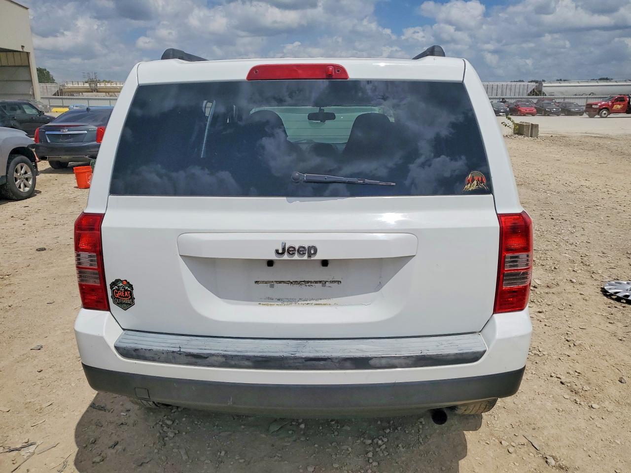 2014 Jeep Patriot Sport Белый vin: 1C4NJPBB0ED859261