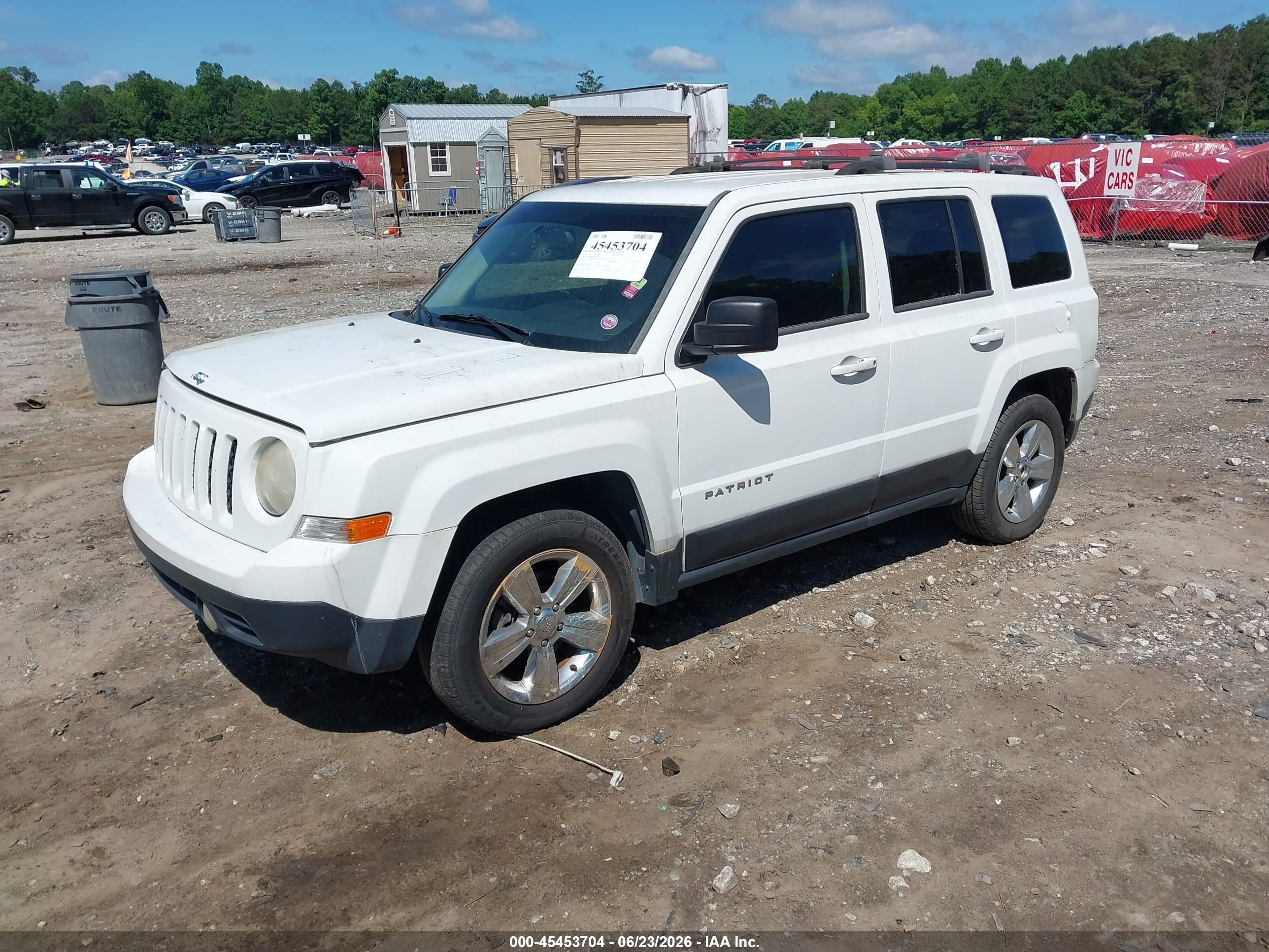 2014 Jeep Patriot Sport Белый vin: 1C4NJPBB0ED894074