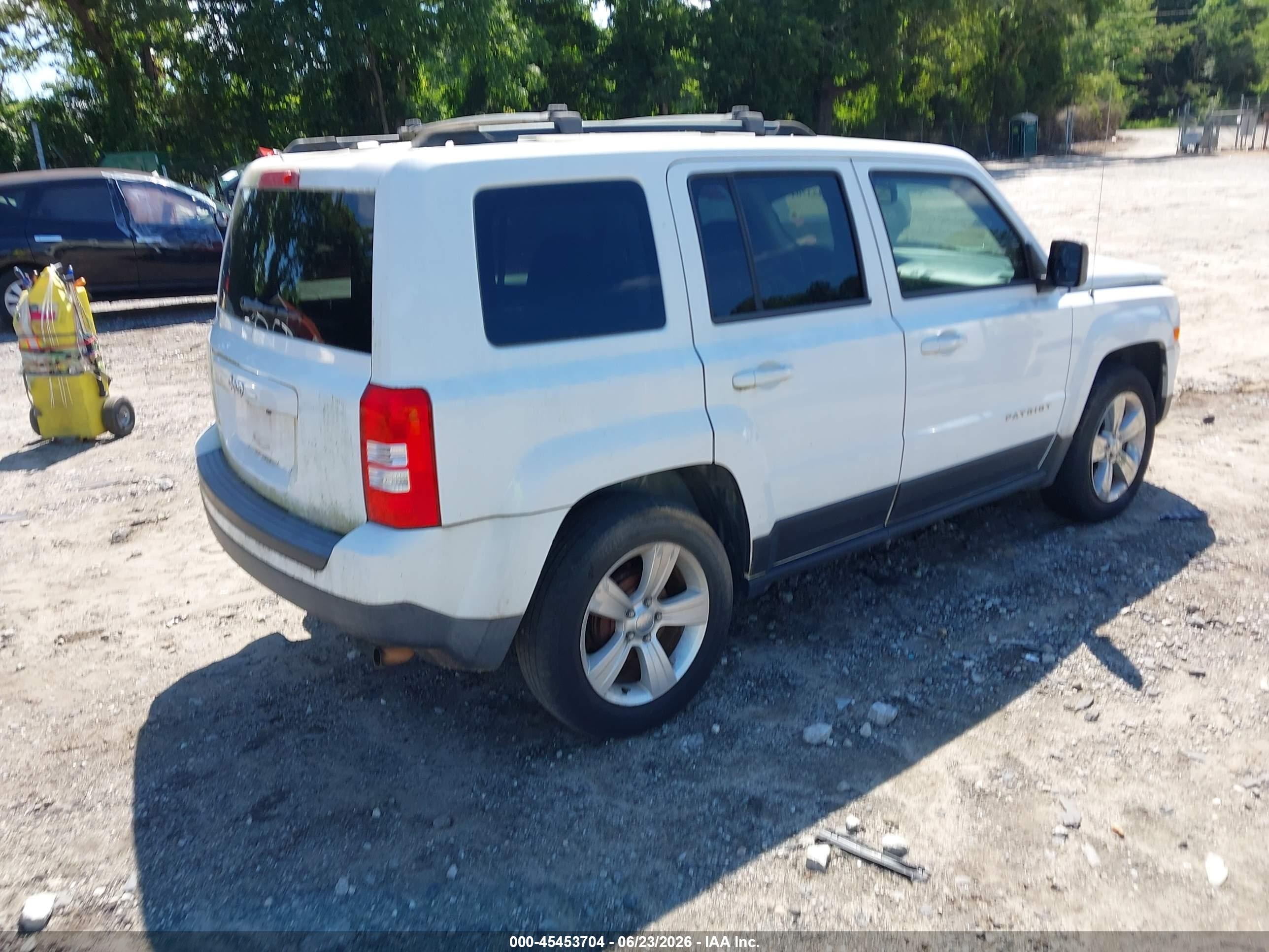 2014 Jeep Patriot Sport Белый vin: 1C4NJPBB0ED894074