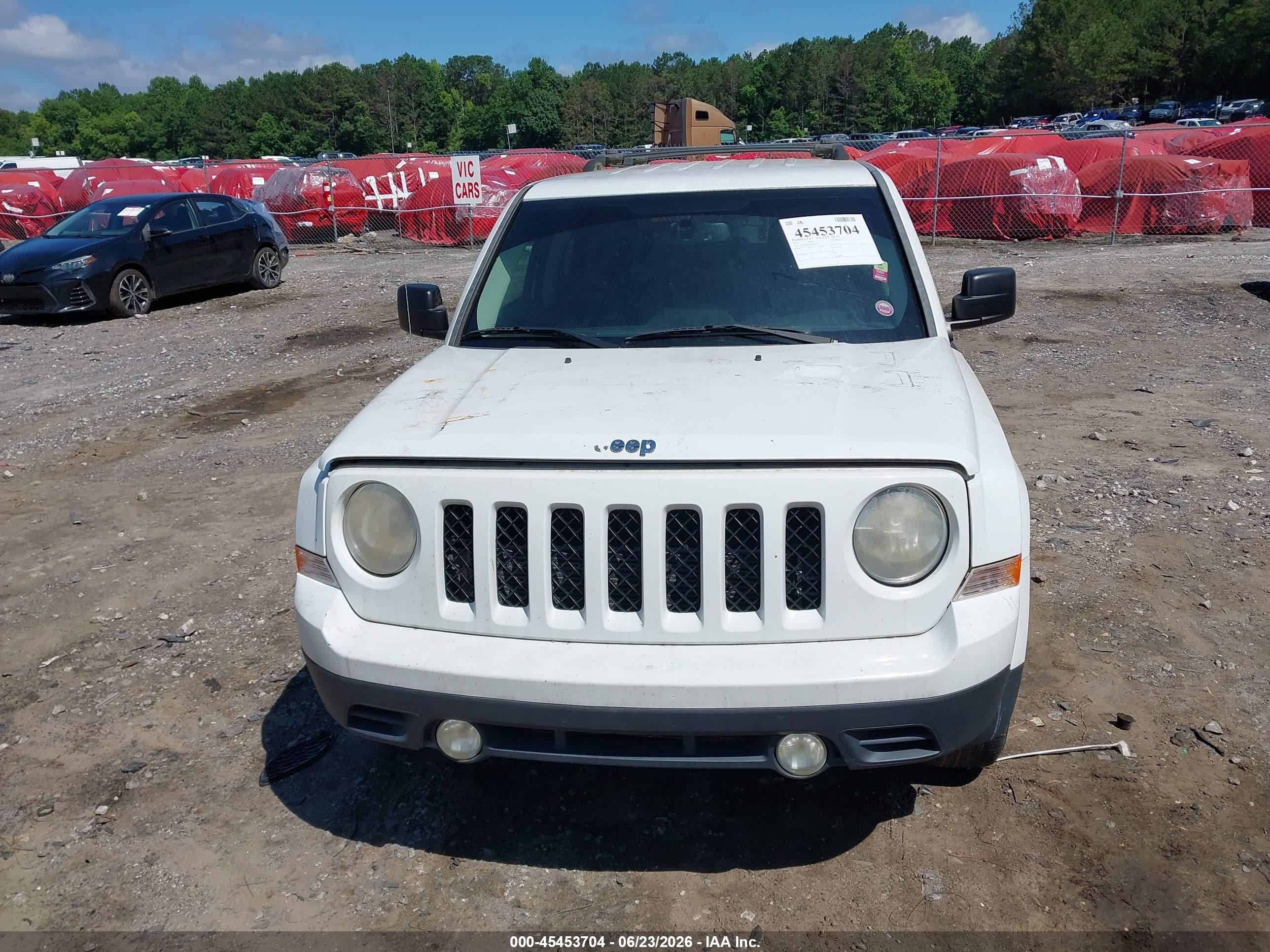 2014 Jeep Patriot Sport Белый vin: 1C4NJPBB0ED894074