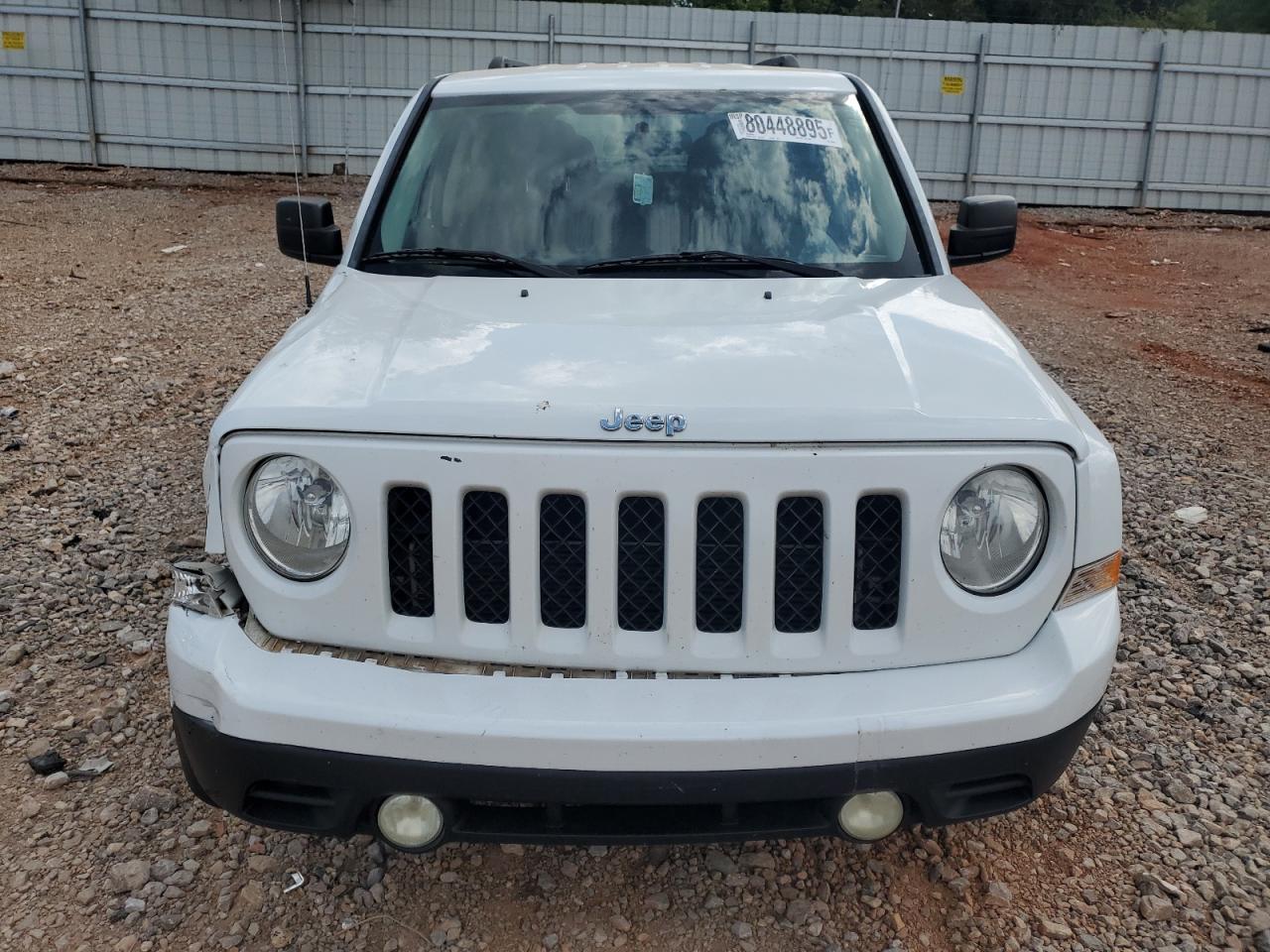 2015 Jeep Patriot Sport White vin: 1C4NJPBB0FD304828