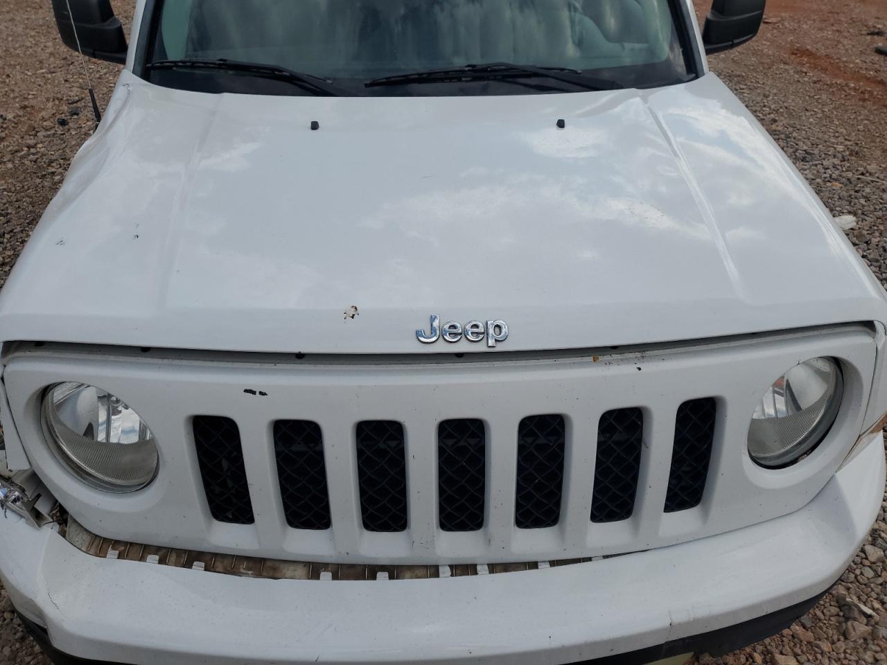 2015 Jeep Patriot Sport White vin: 1C4NJPBB0FD304828