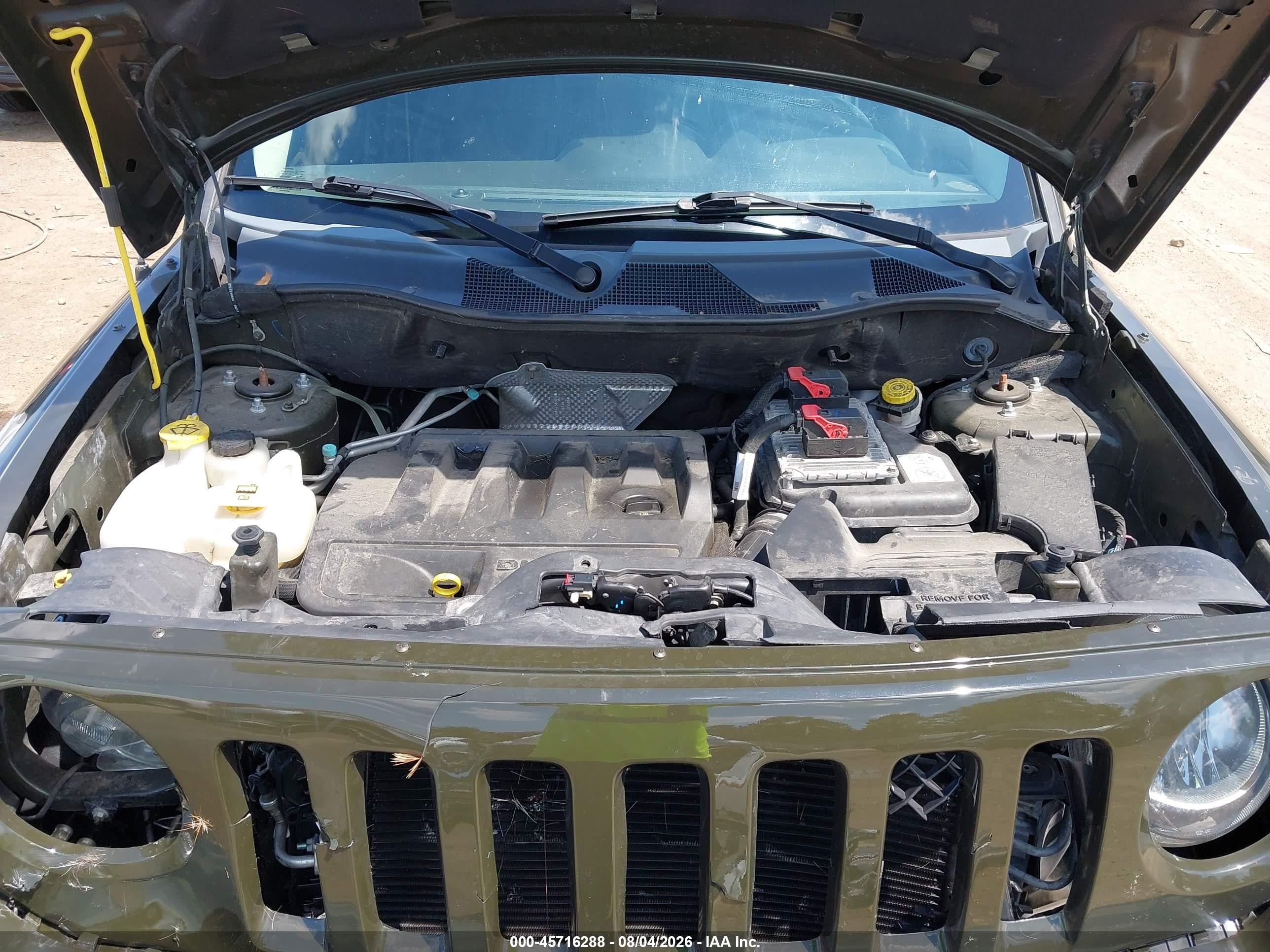 2016 Jeep Patriot 75th Anniversary Green vin: 1C4NJPBB0GD815702