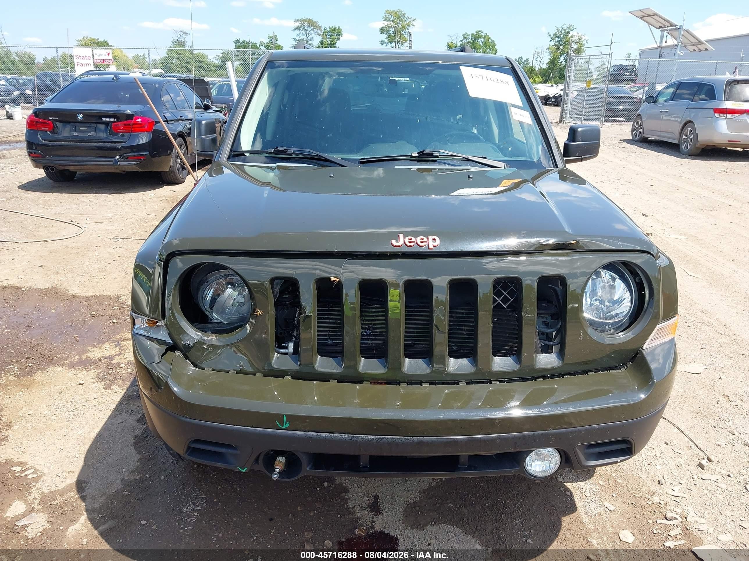 2016 Jeep Patriot 75th Anniversary Green vin: 1C4NJPBB0GD815702