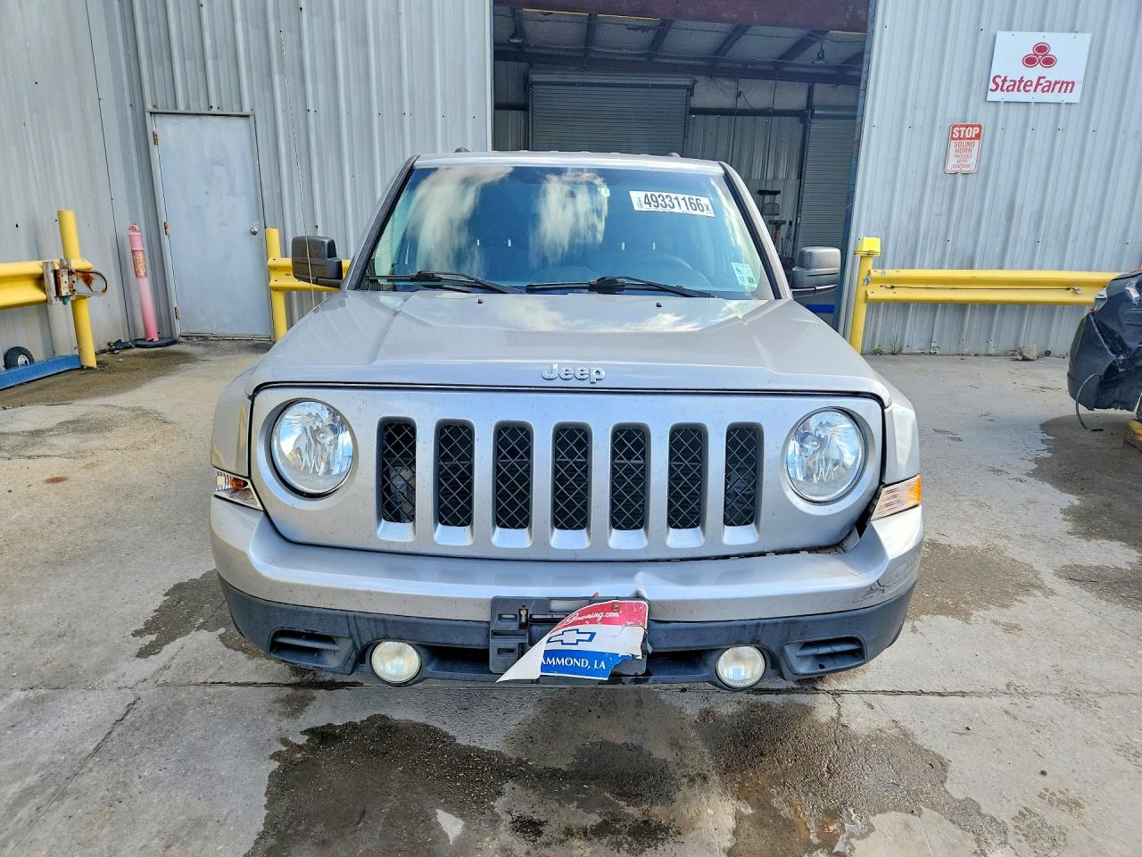 2017 Jeep Patriot Sport Silver vin: 1C4NJPBB0HD120945