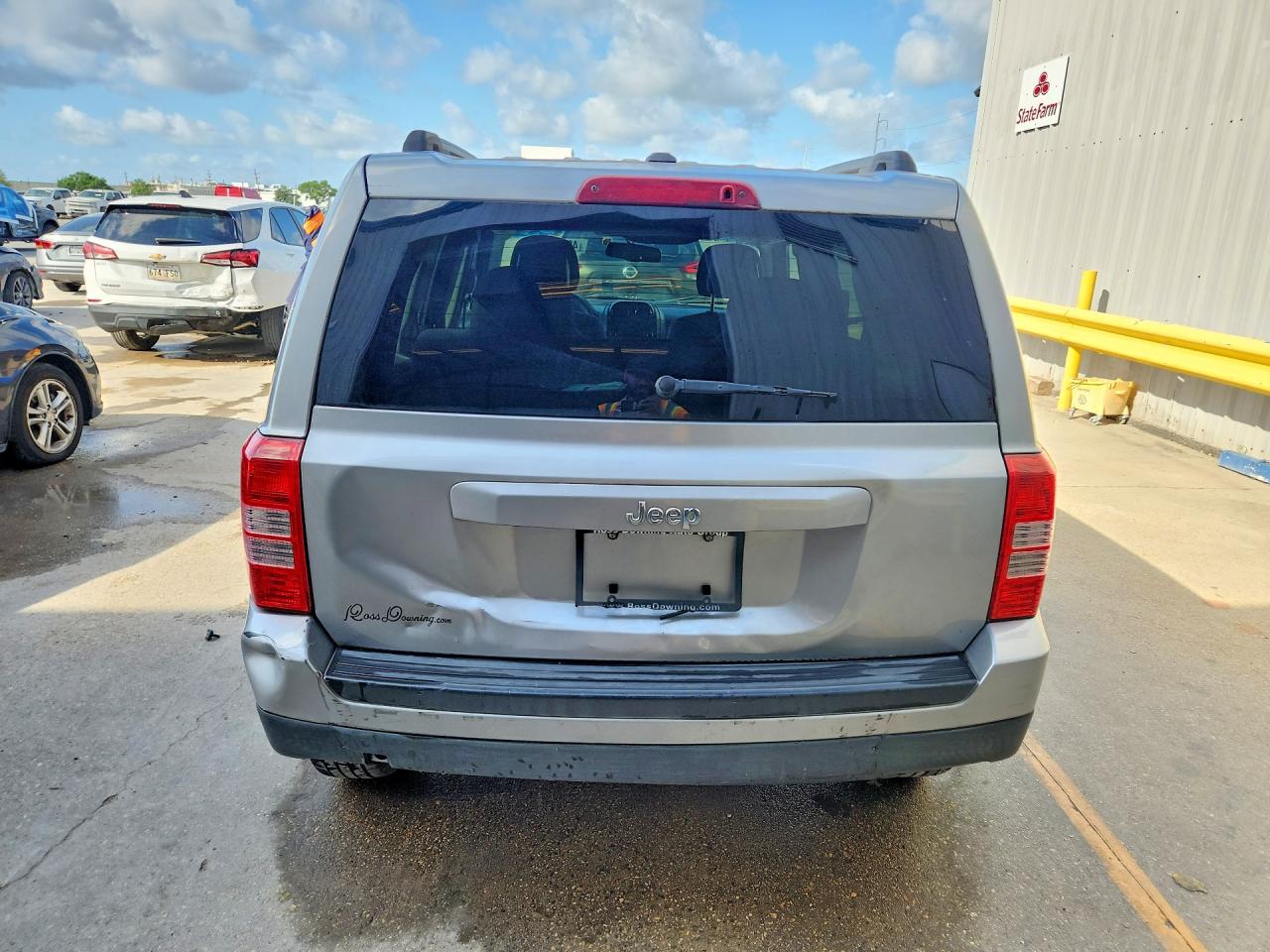 2017 Jeep Patriot Sport Silver vin: 1C4NJPBB0HD120945