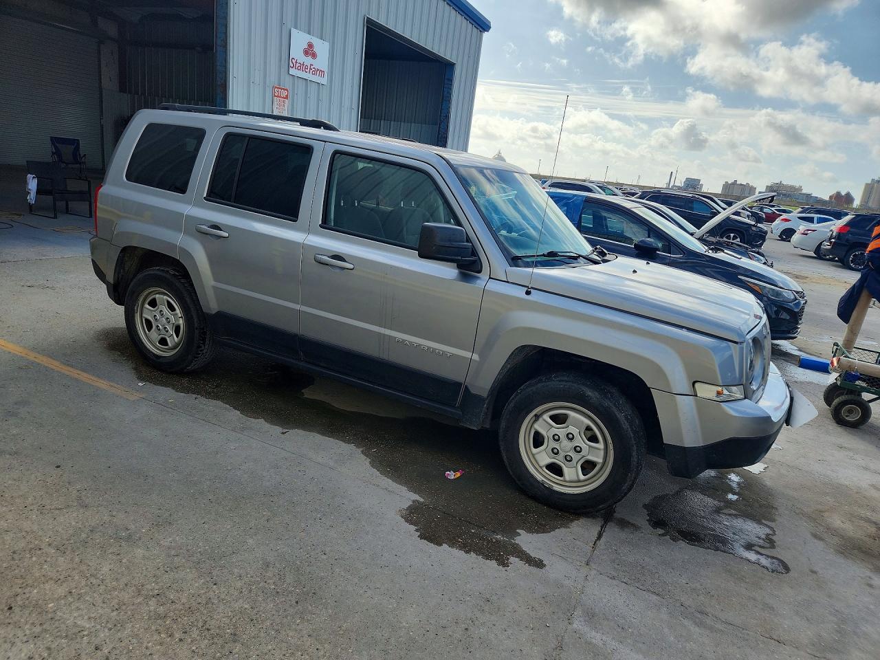 2017 Jeep Patriot Sport Silver vin: 1C4NJPBB0HD120945