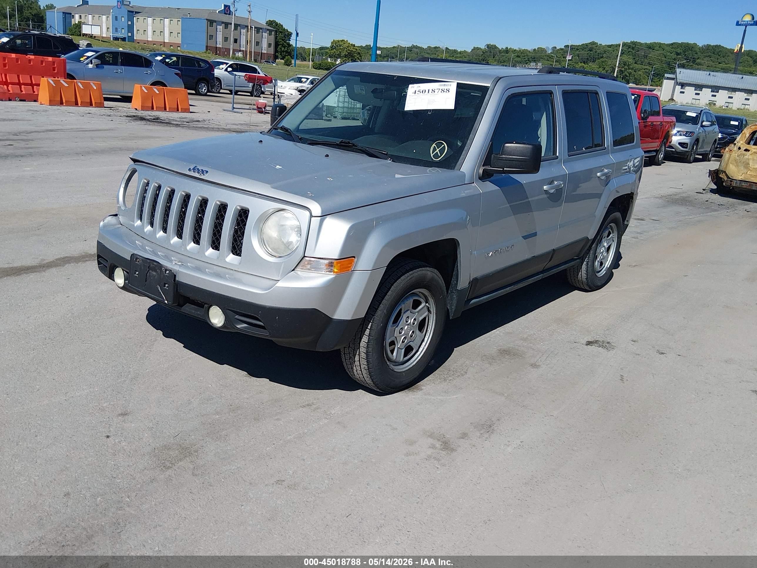 2012 Jeep Patriot Sport Silver vin: 1C4NJPBB1CD515290