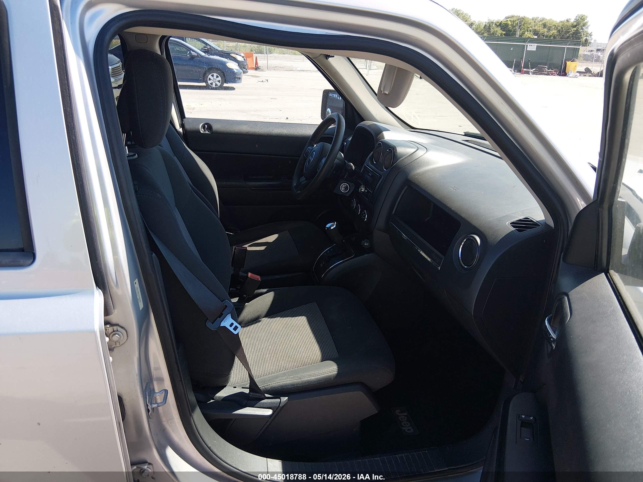 2012 Jeep Patriot Sport Silver vin: 1C4NJPBB1CD515290