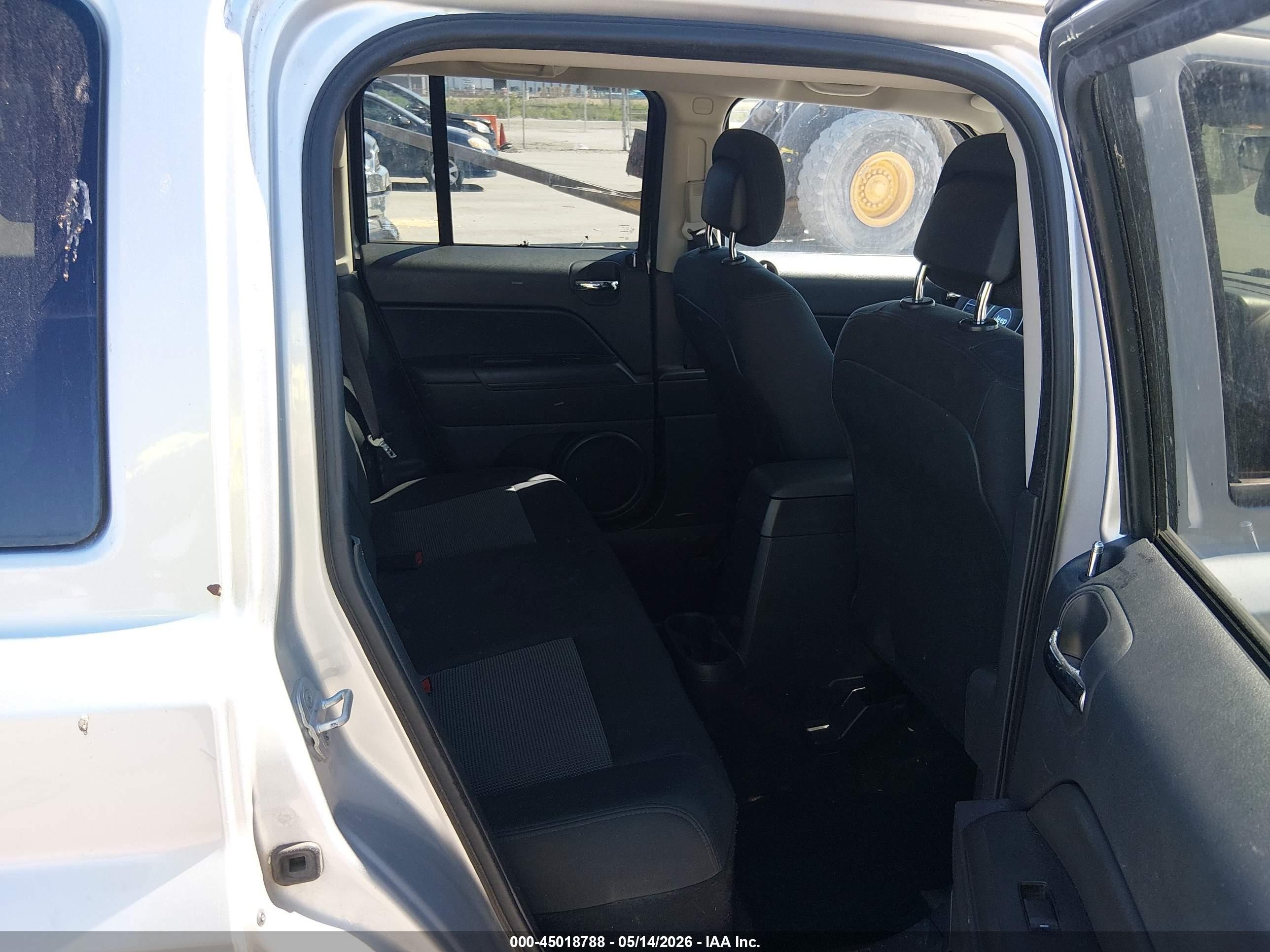 2012 Jeep Patriot Sport Silver vin: 1C4NJPBB1CD515290