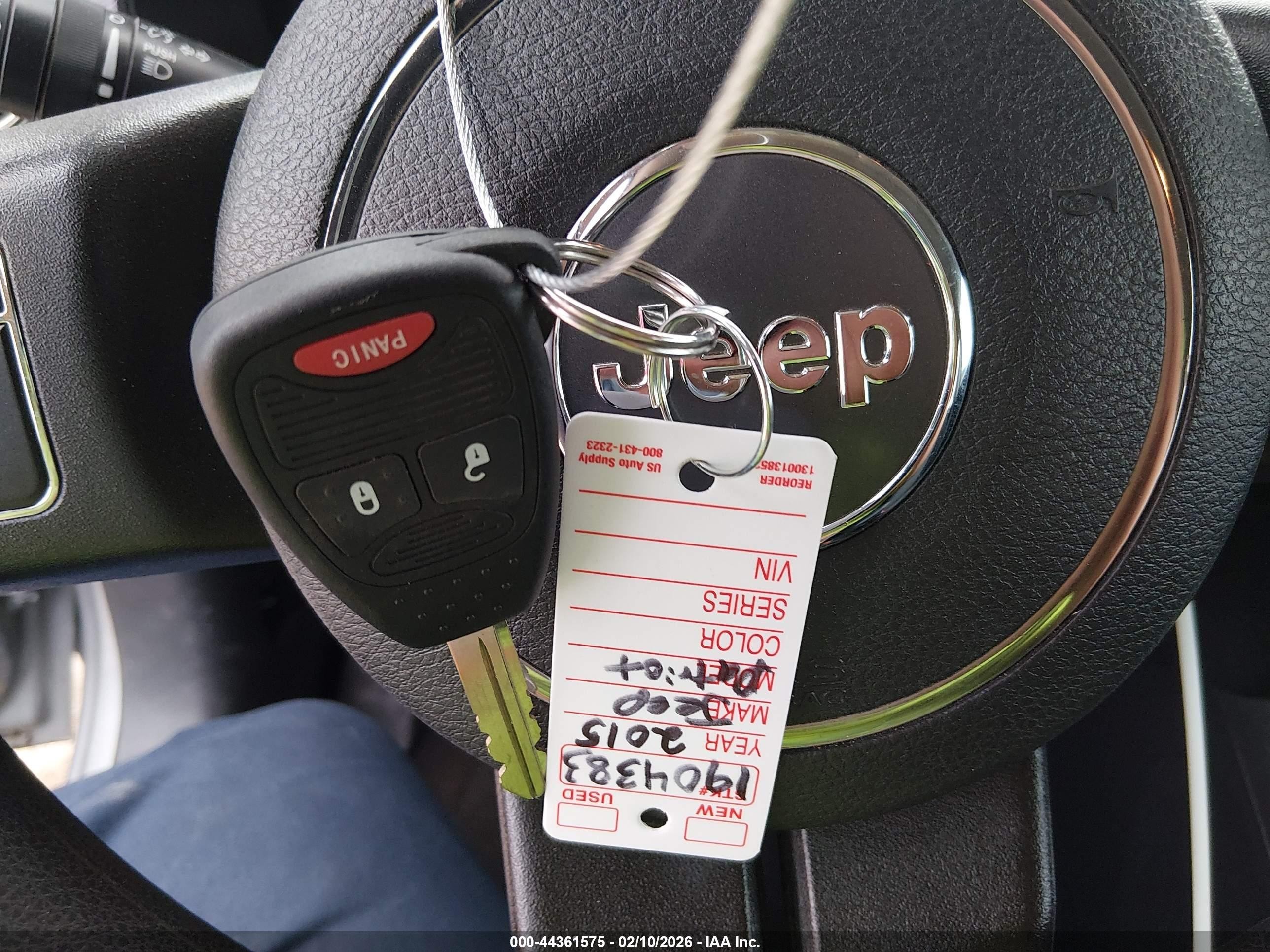 2015 Jeep Patriot Sport Серебряный vin: 1C4NJPBB1FD115962