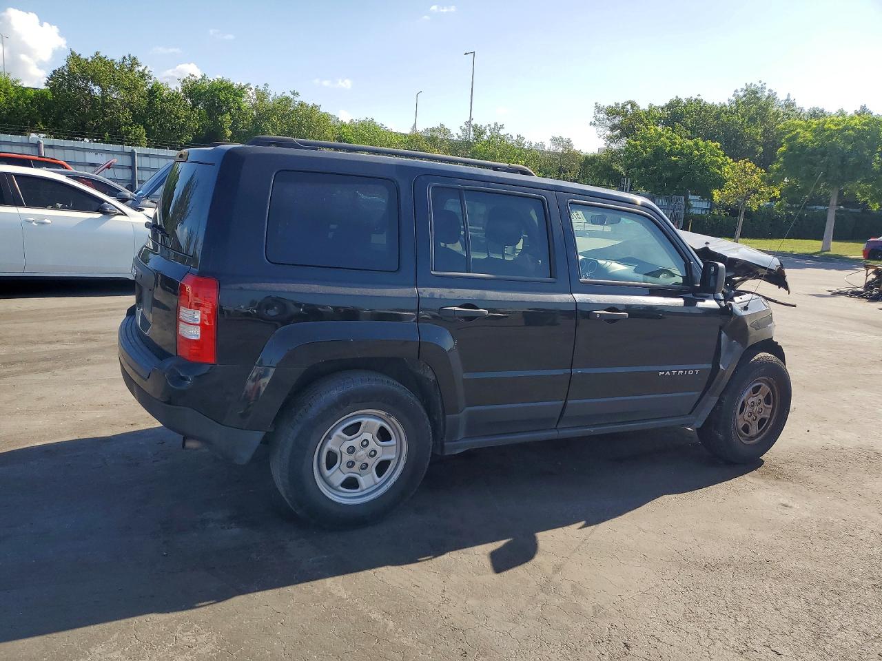 2015 Jeep Patriot Sport Black vin: 1C4NJPBB1FD178396