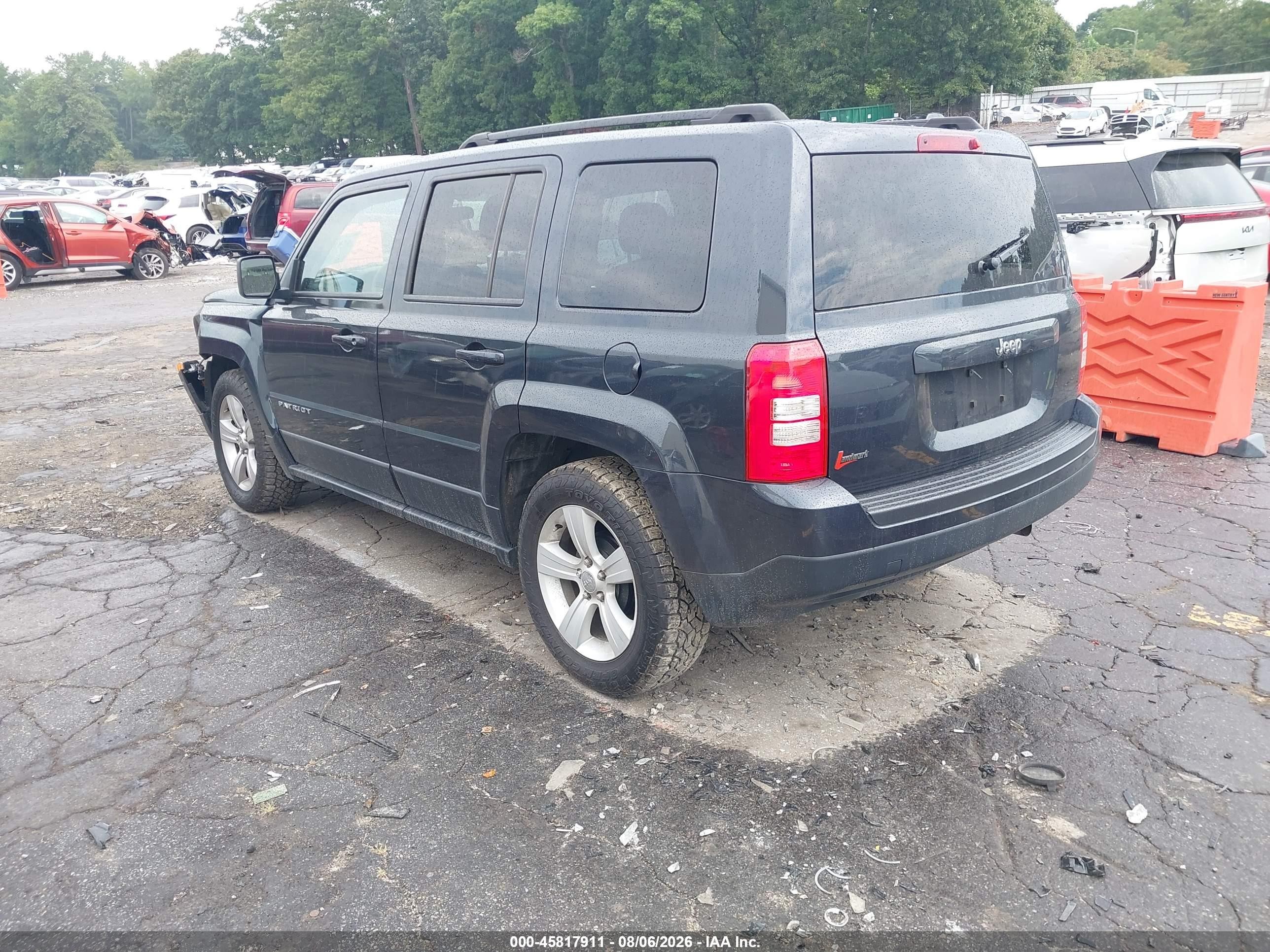 2015 Jeep Patriot Sport Blue vin: 1C4NJPBB1FD192010