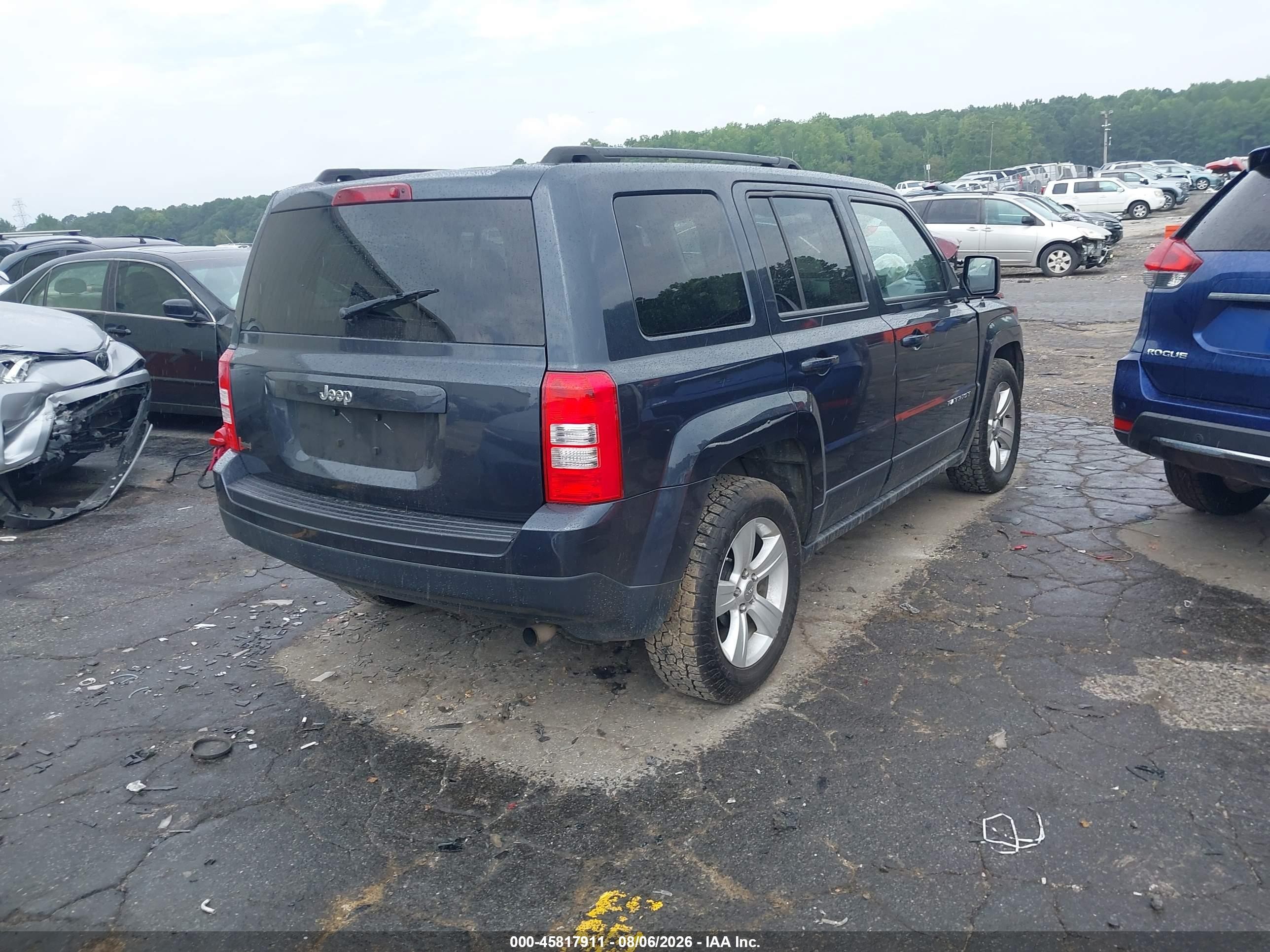 2015 Jeep Patriot Sport Blue vin: 1C4NJPBB1FD192010