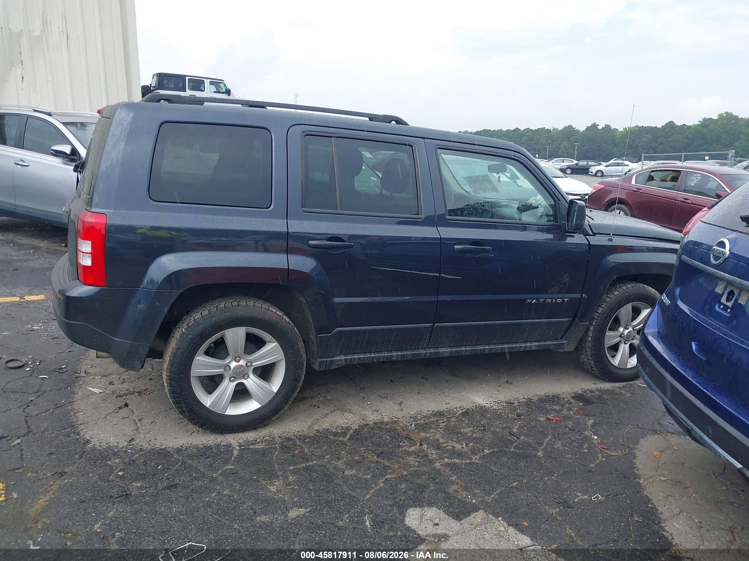 2015 Jeep Patriot Sport Blue vin: 1C4NJPBB1FD192010