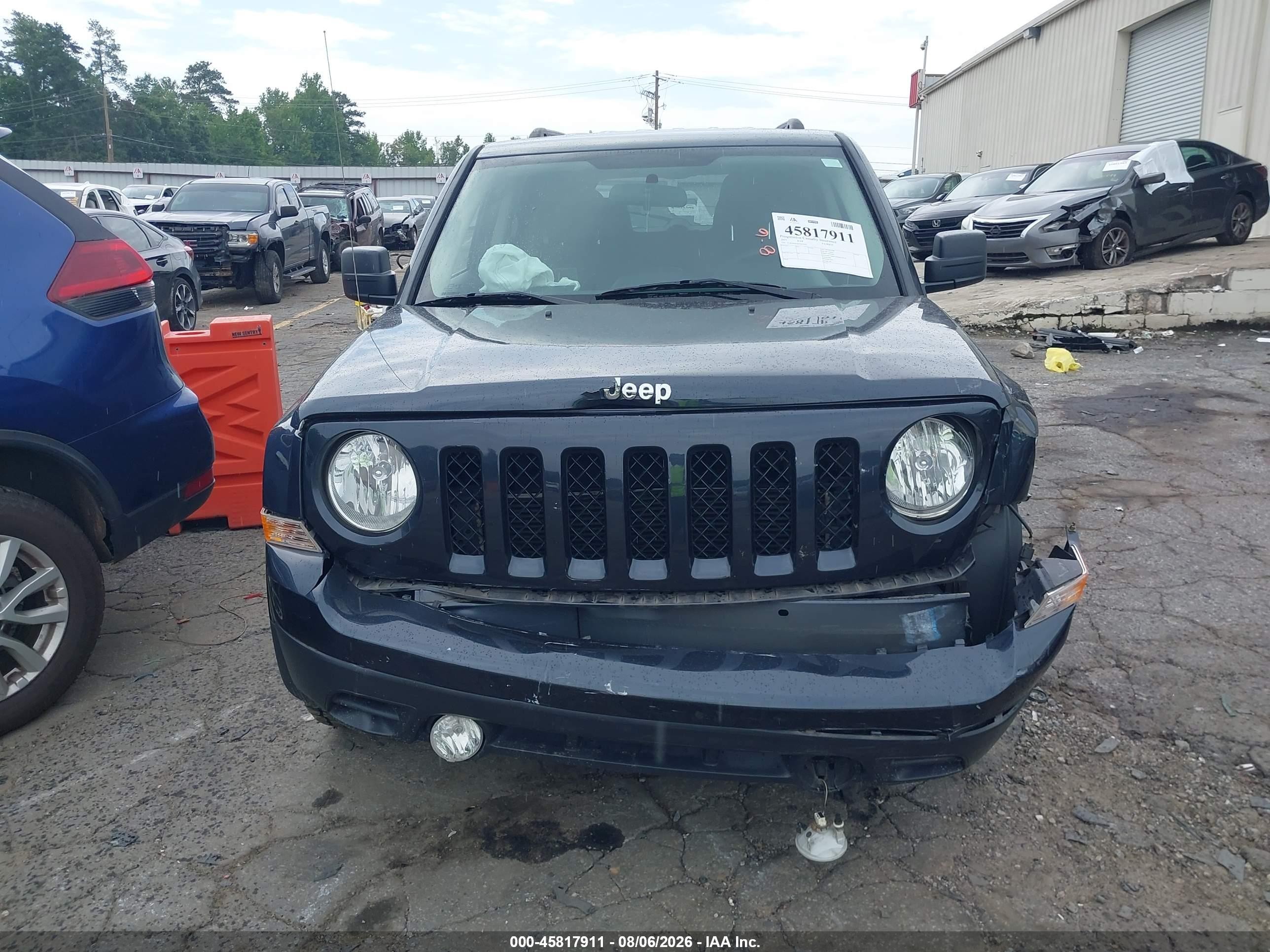 2015 Jeep Patriot Sport Blue vin: 1C4NJPBB1FD192010