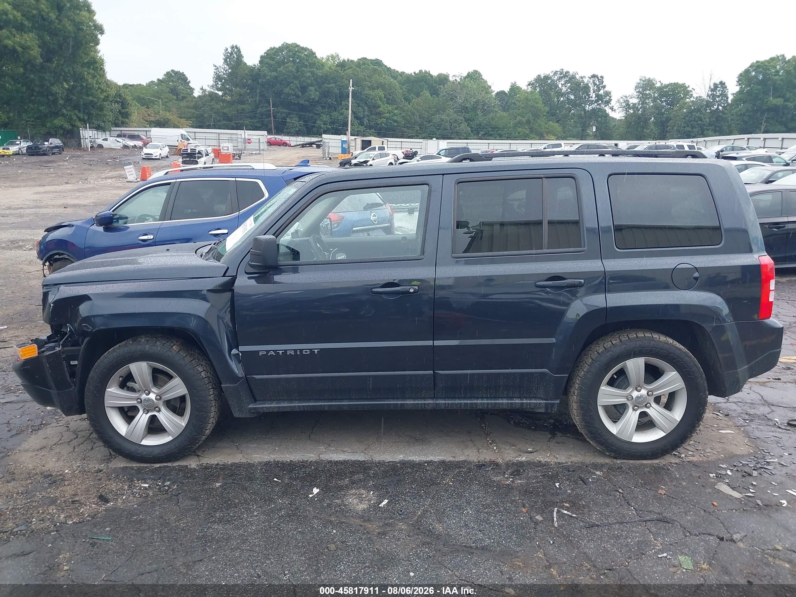 2015 Jeep Patriot Sport Blue vin: 1C4NJPBB1FD192010