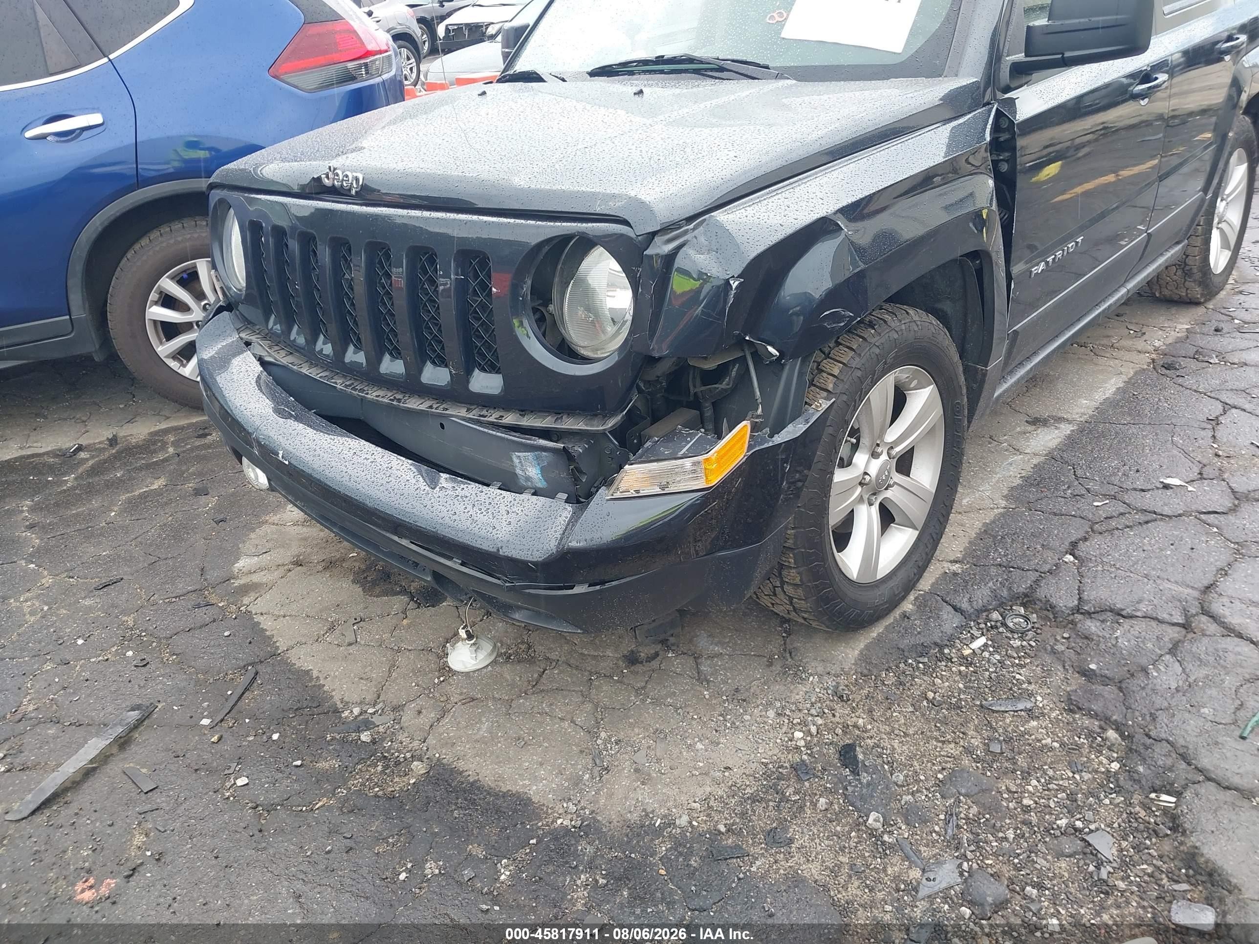 2015 Jeep Patriot Sport Blue vin: 1C4NJPBB1FD192010