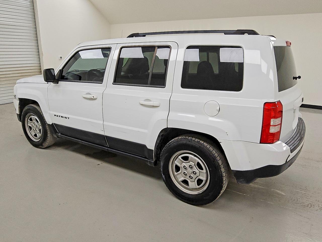 2015 Jeep Patriot Sport White vin: 1C4NJPBB1FD264405
