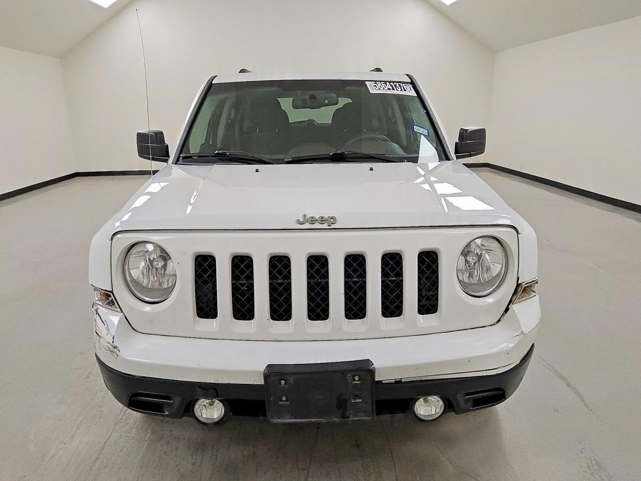 2015 Jeep Patriot Sport White vin: 1C4NJPBB1FD264405