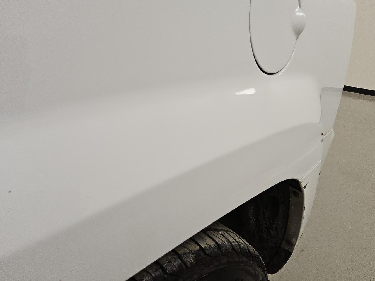 2015 Jeep Patriot Sport White vin: 1C4NJPBB1FD264405 Damage: Left Qtr Panel, Dent(S) W/ Paint Dmg, 5 To 6 Inches