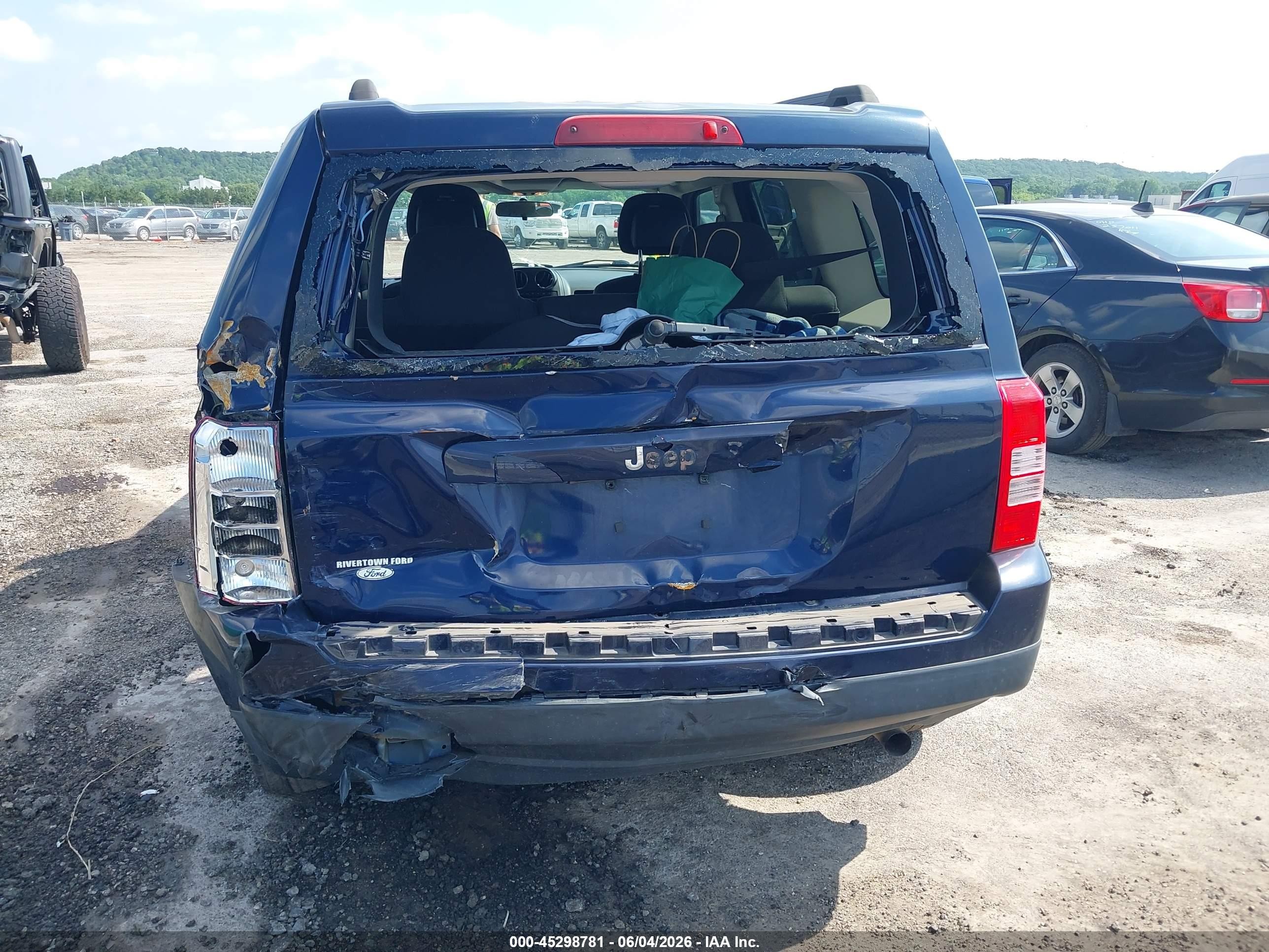 2015 Jeep Patriot Sport Dark Blue vin: 1C4NJPBB1FD398265