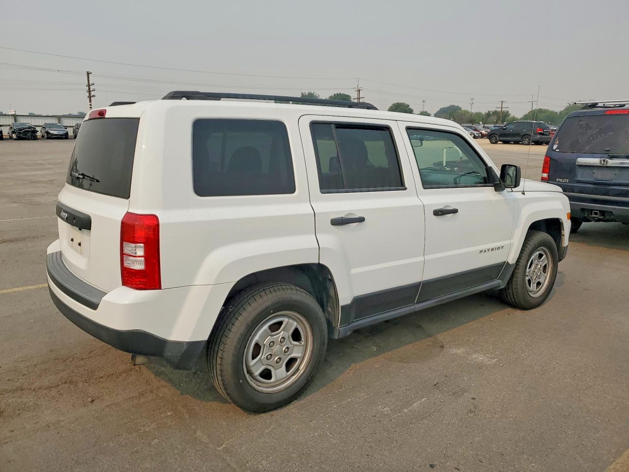 2014 Jeep Patriot Sport White vin: 1C4NJPBB2ED793831