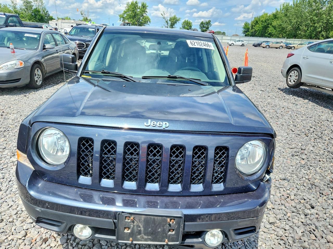 2015 Jeep Patriot Sport Gray vin: 1C4NJPBB2FD178780