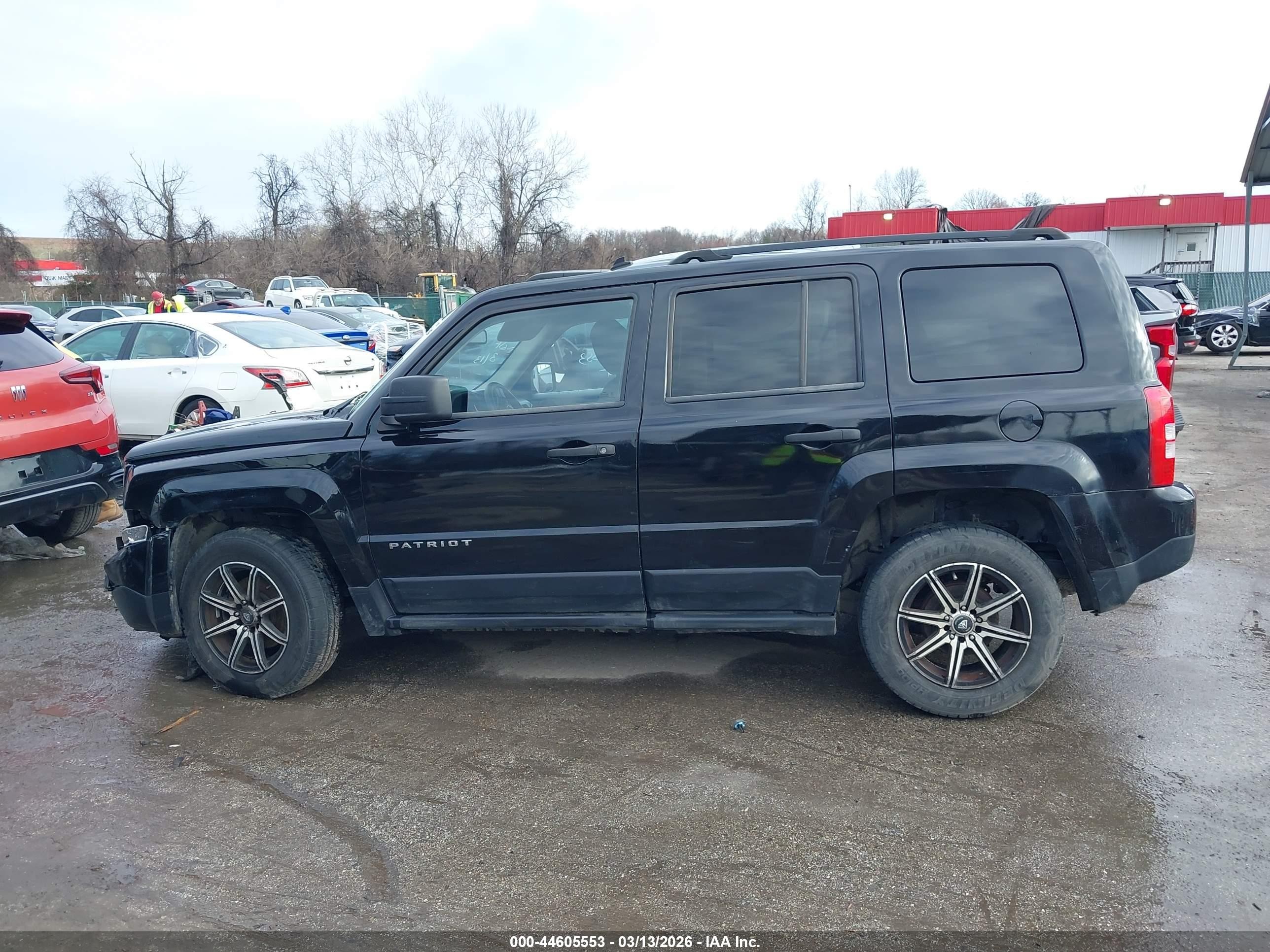 2016 Jeep Patriot Sport Черный vin: 1C4NJPBB2GD800828