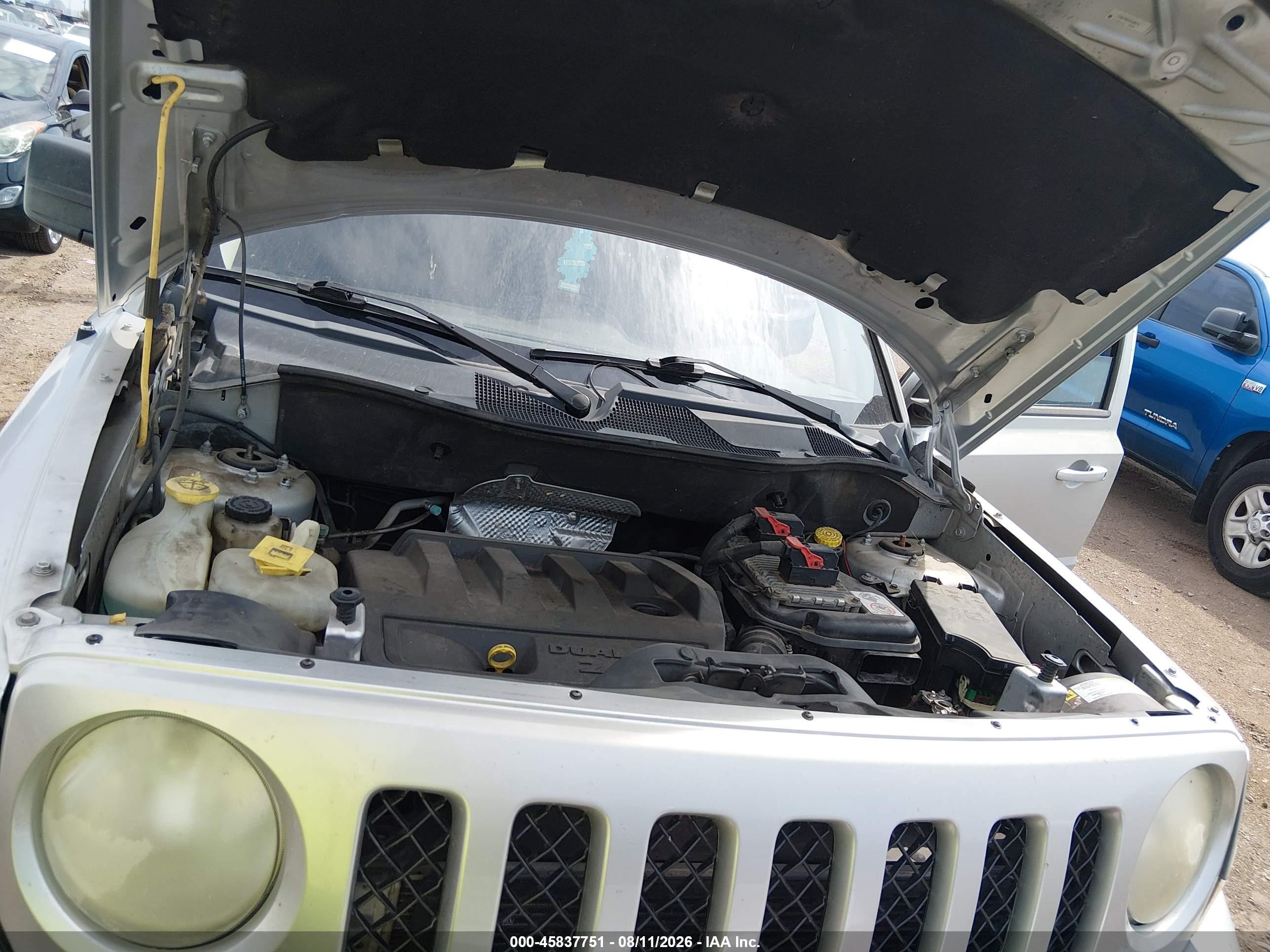 2012 Jeep Patriot Sport Silver vin: 1C4NJPBB3CD539218