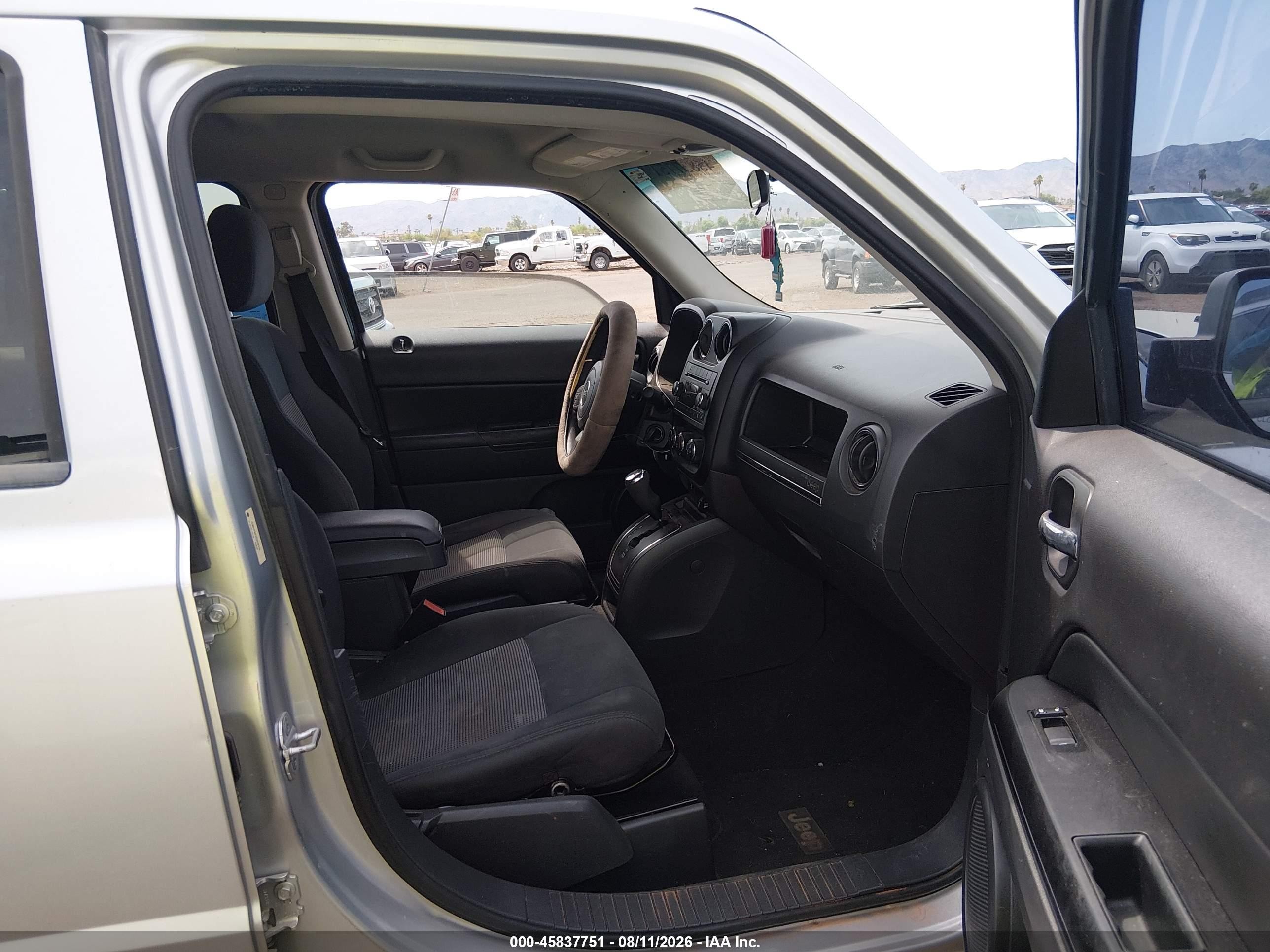 2012 Jeep Patriot Sport Silver vin: 1C4NJPBB3CD539218