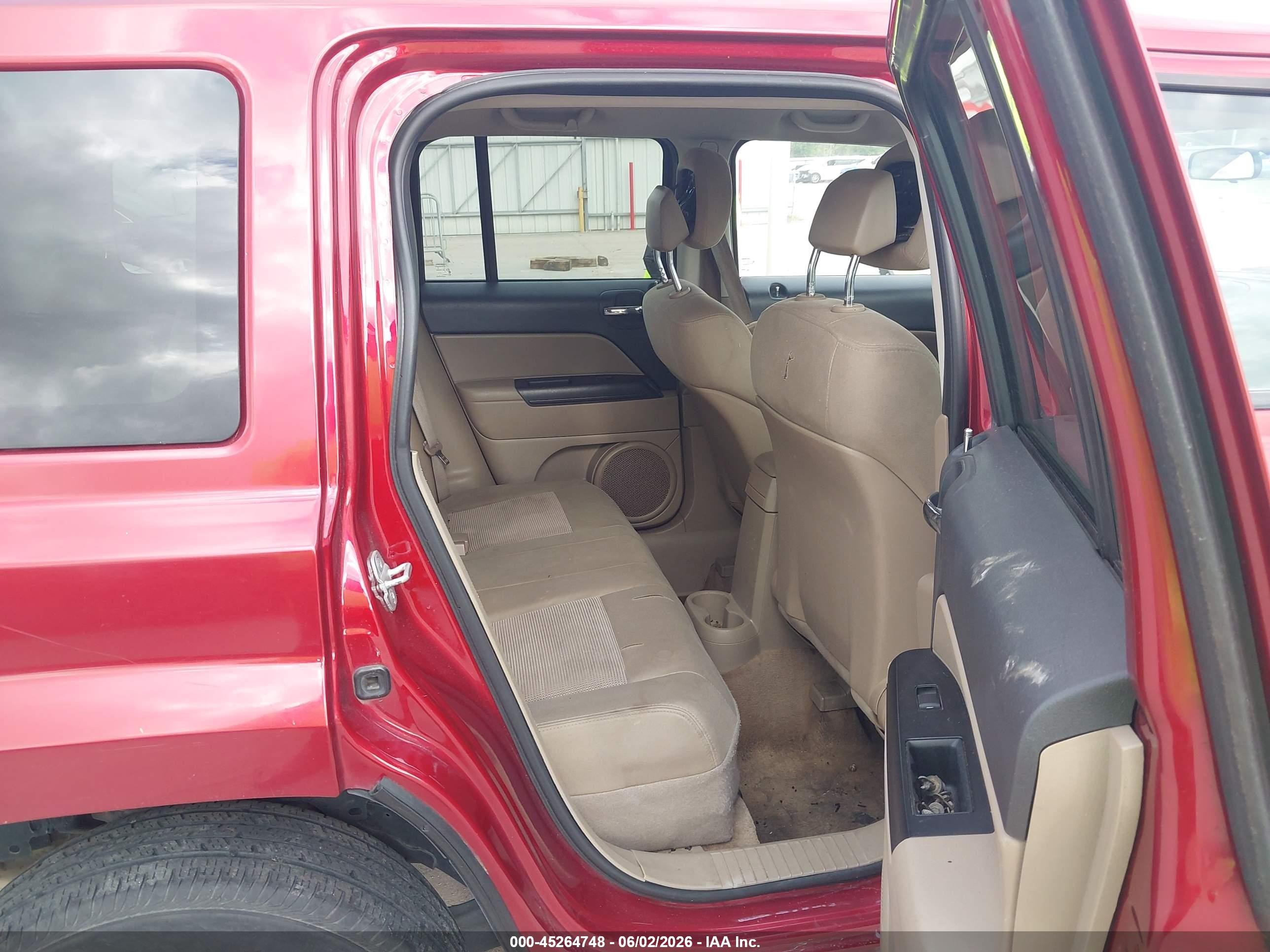 2013 Jeep Patriot Sport Red vin: 1C4NJPBB3DD213615