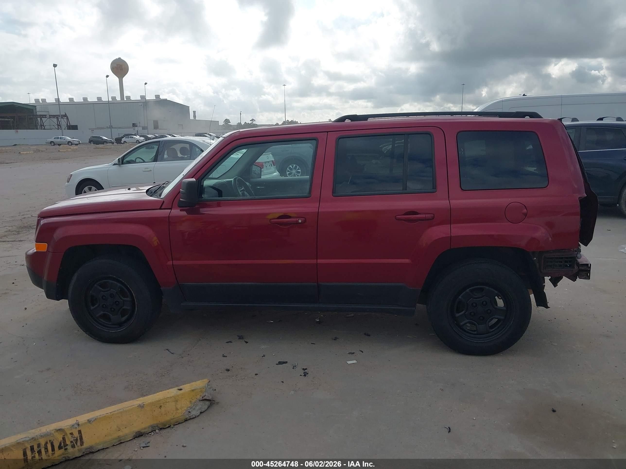 2013 Jeep Patriot Sport Red vin: 1C4NJPBB3DD213615