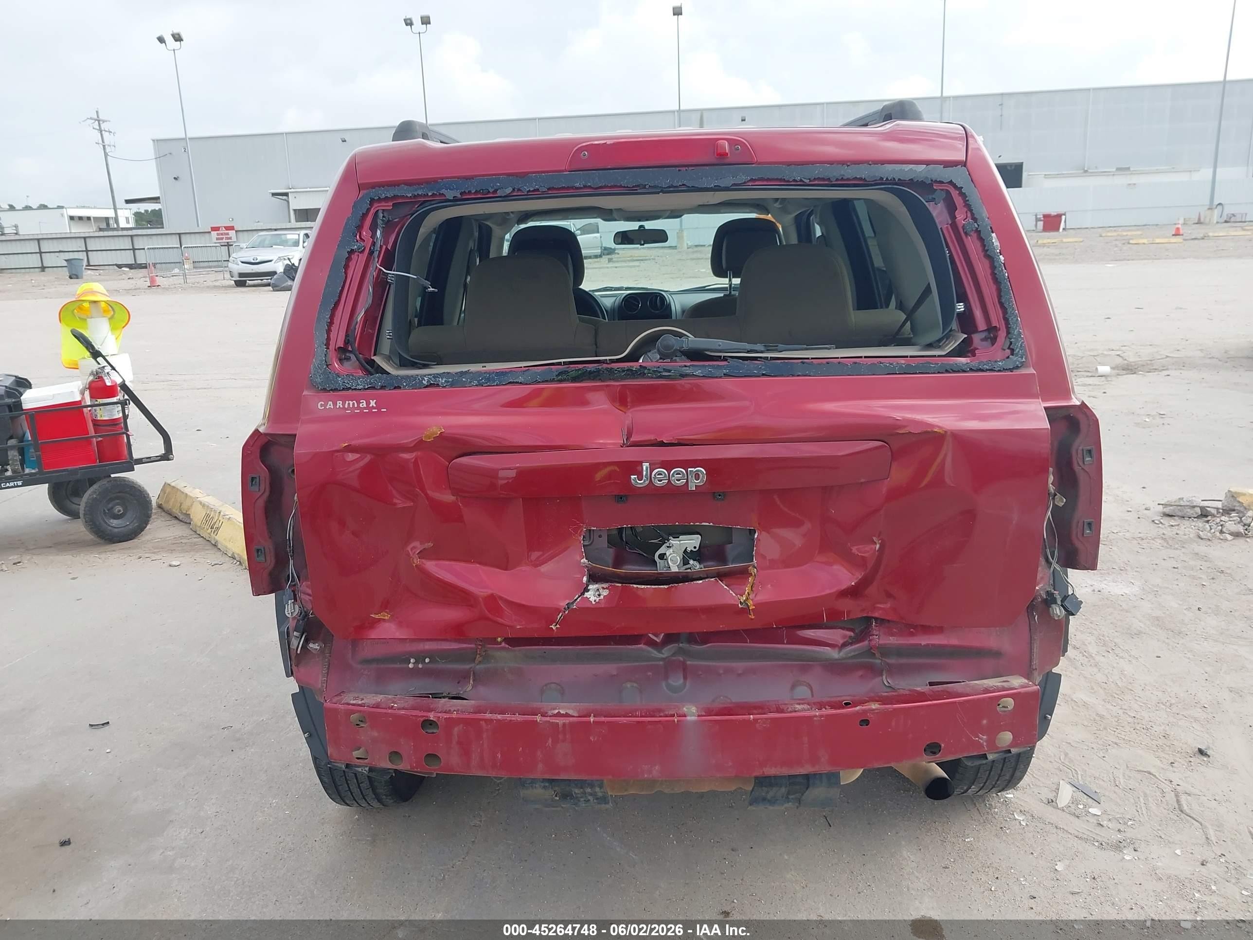 2013 Jeep Patriot Sport Red vin: 1C4NJPBB3DD213615