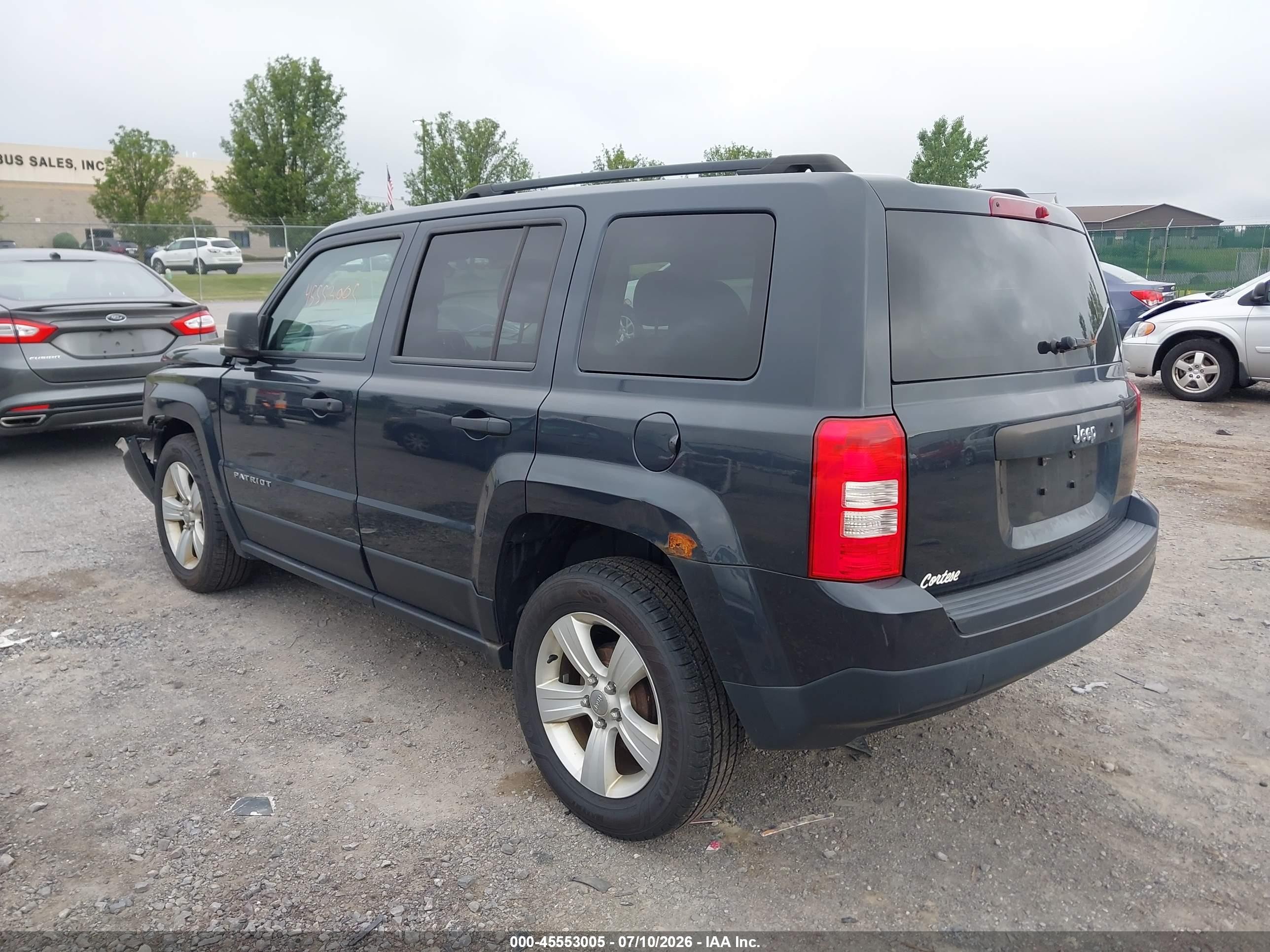 2014 Jeep Patriot Sport Gray vin: 1C4NJPBB3ED745089