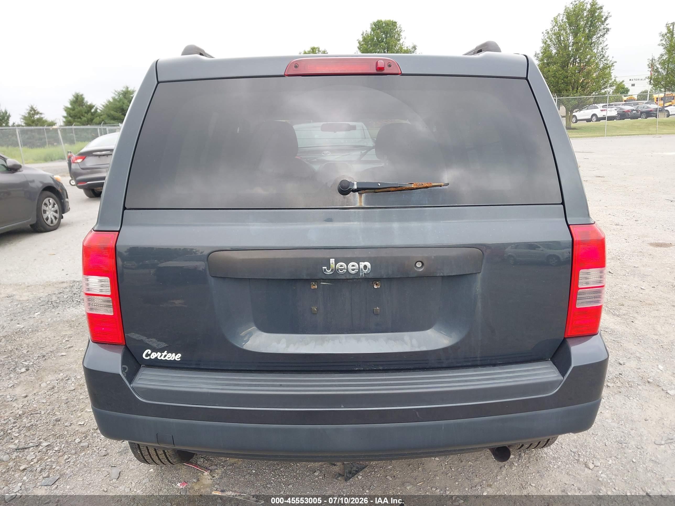 2014 Jeep Patriot Sport Gray vin: 1C4NJPBB3ED745089