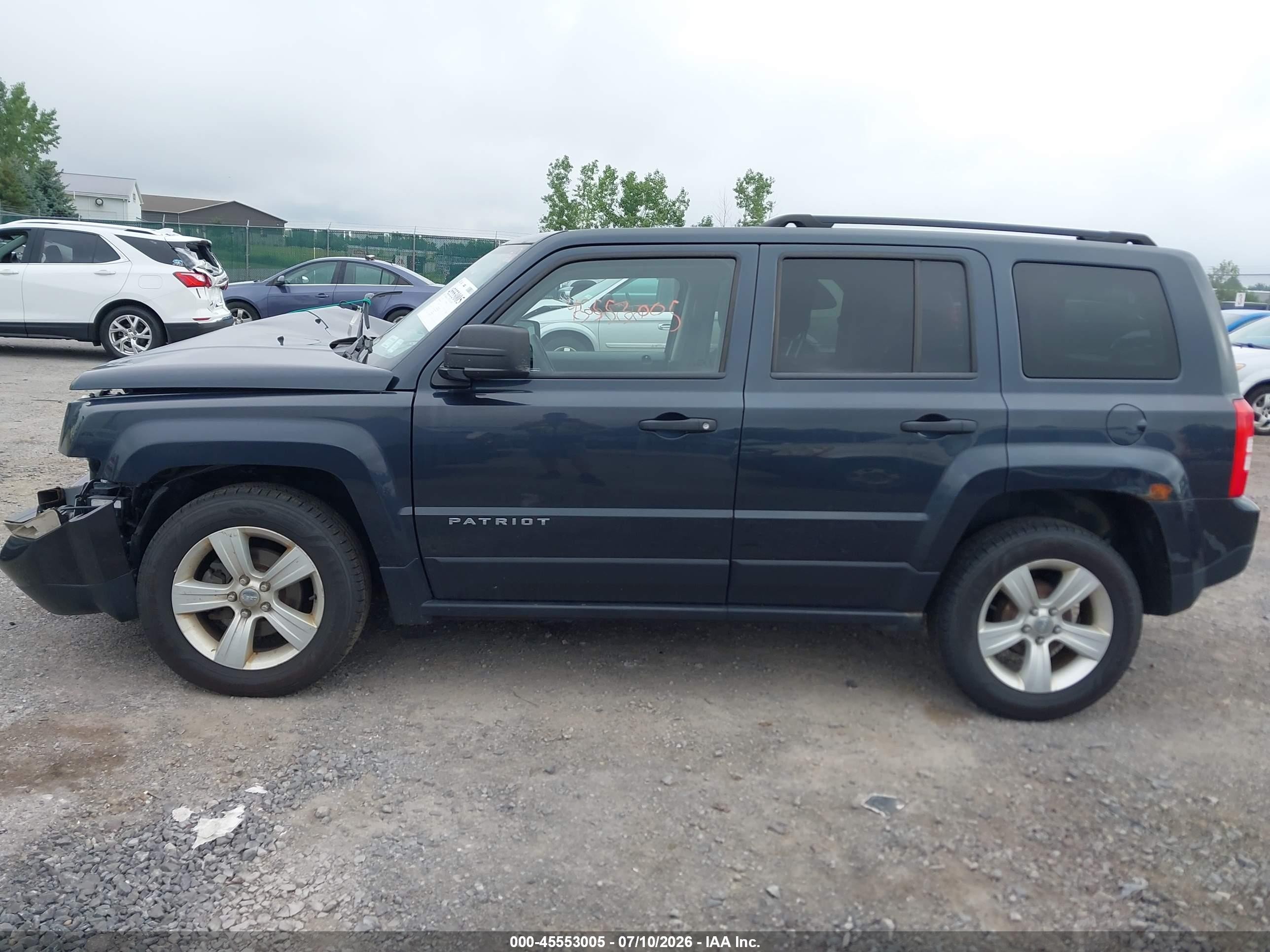 2014 Jeep Patriot Sport Gray vin: 1C4NJPBB3ED745089