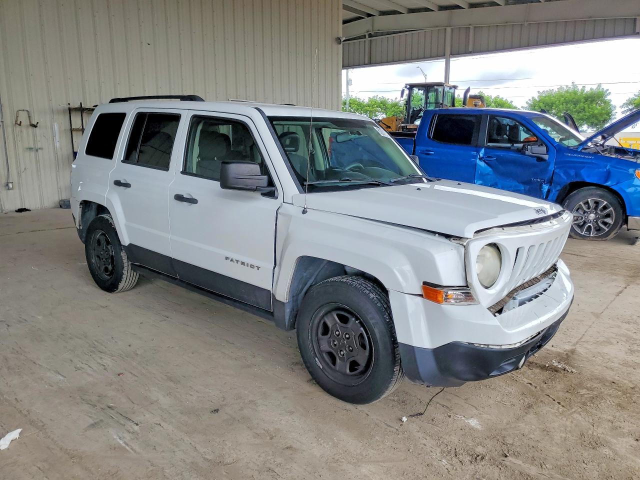 2014 Jeep Patriot Sport White vin: 1C4NJPBB3ED927360