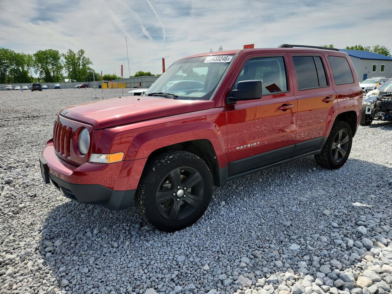 2015 Jeep Patriot Sport Red vin: 1C4NJPBB3FD349908