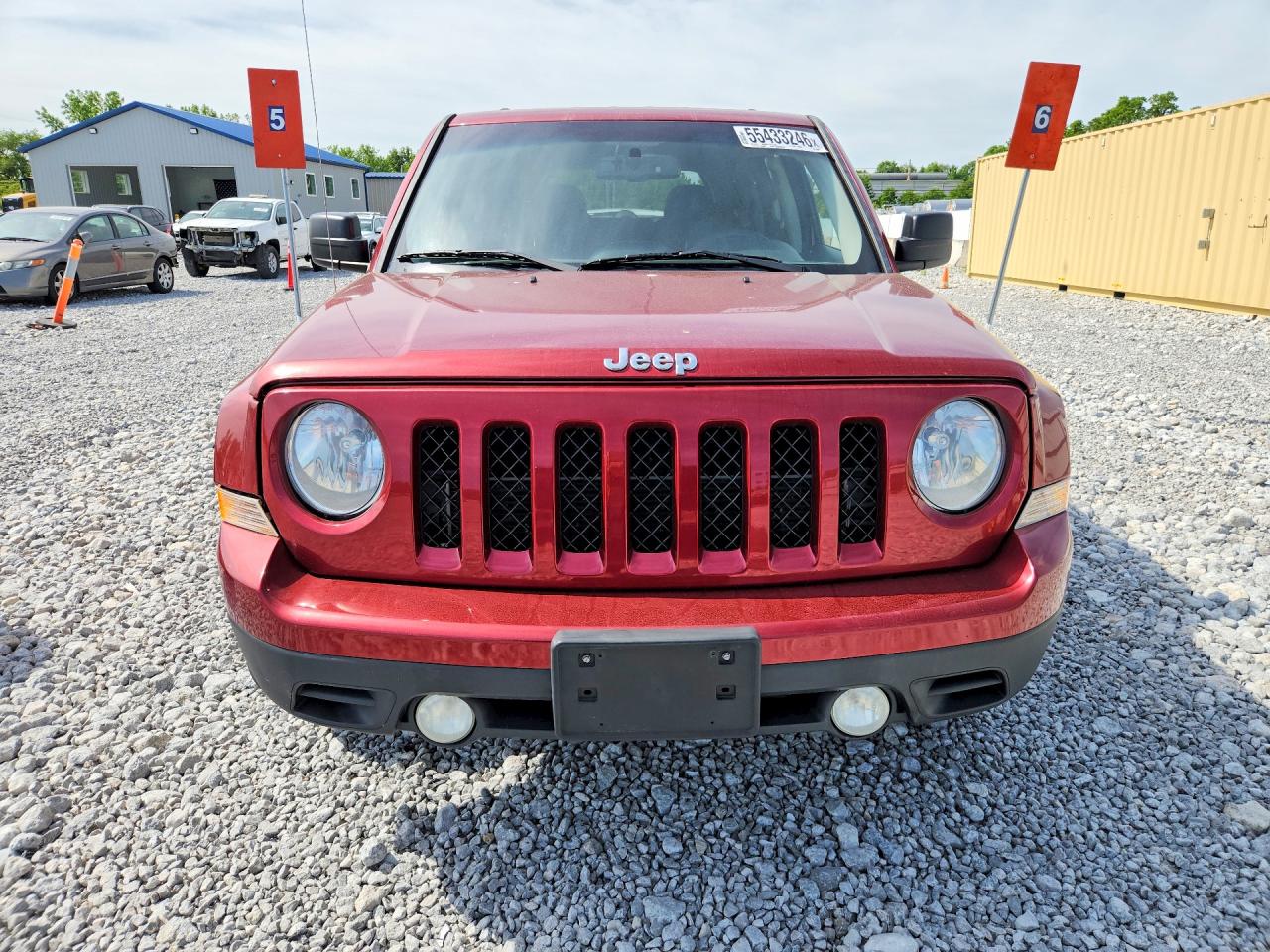 2015 Jeep Patriot Sport Red vin: 1C4NJPBB3FD349908