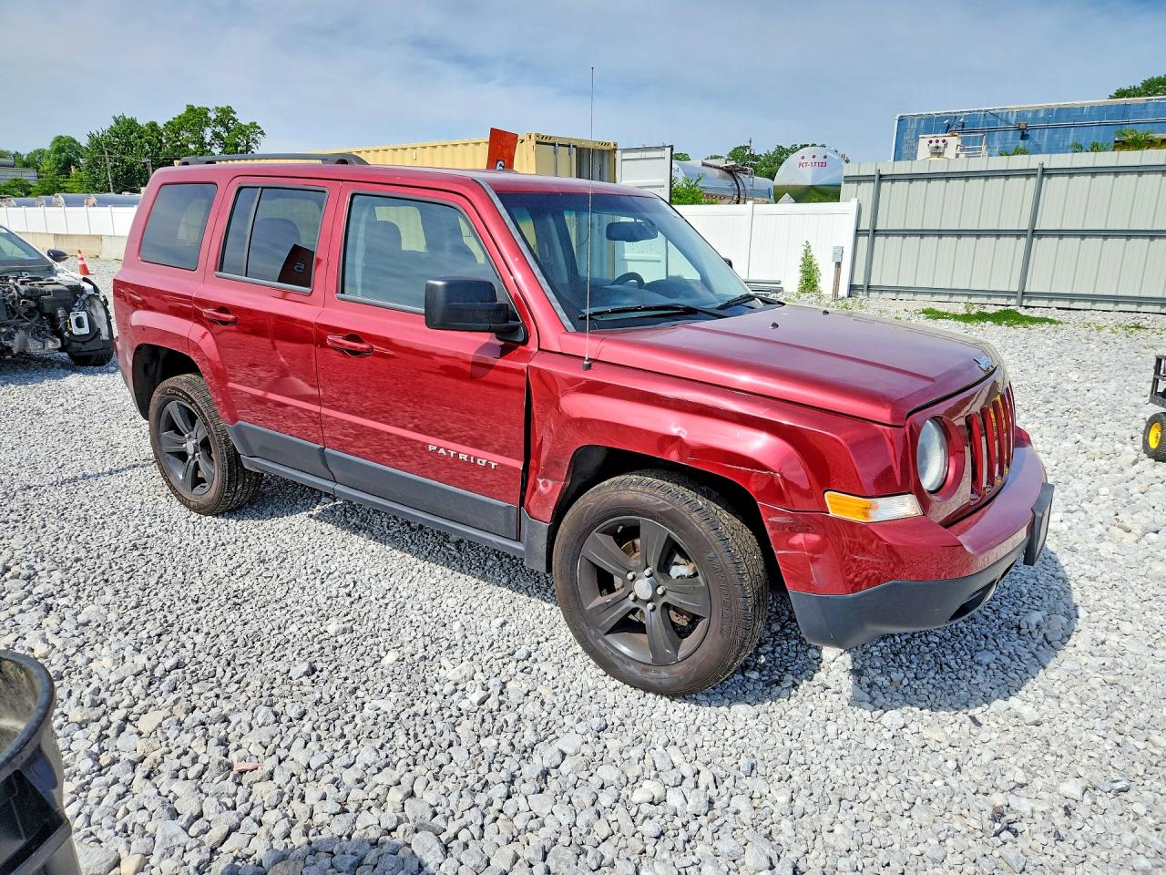 2015 Jeep Patriot Sport Red vin: 1C4NJPBB3FD349908