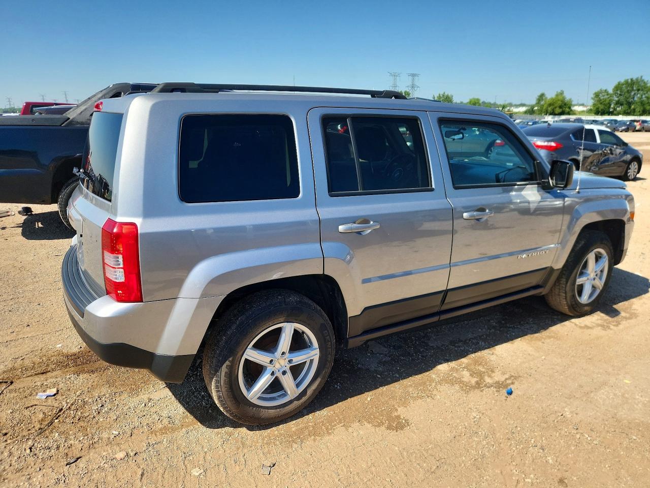 2015 Jeep Patriot Sport Silver vin: 1C4NJPBB3FD398364