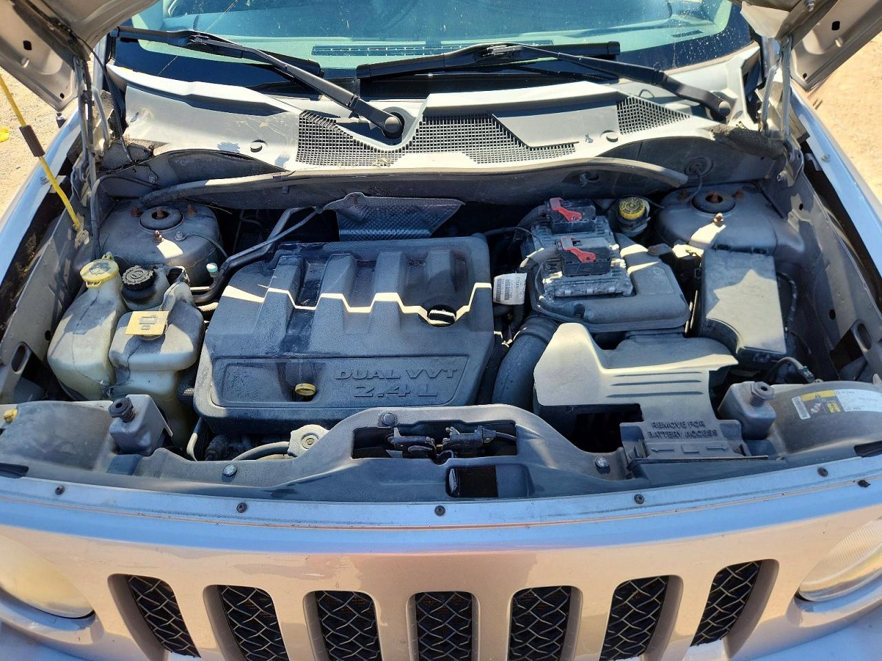 2015 Jeep Patriot Sport Silver vin: 1C4NJPBB3FD398364