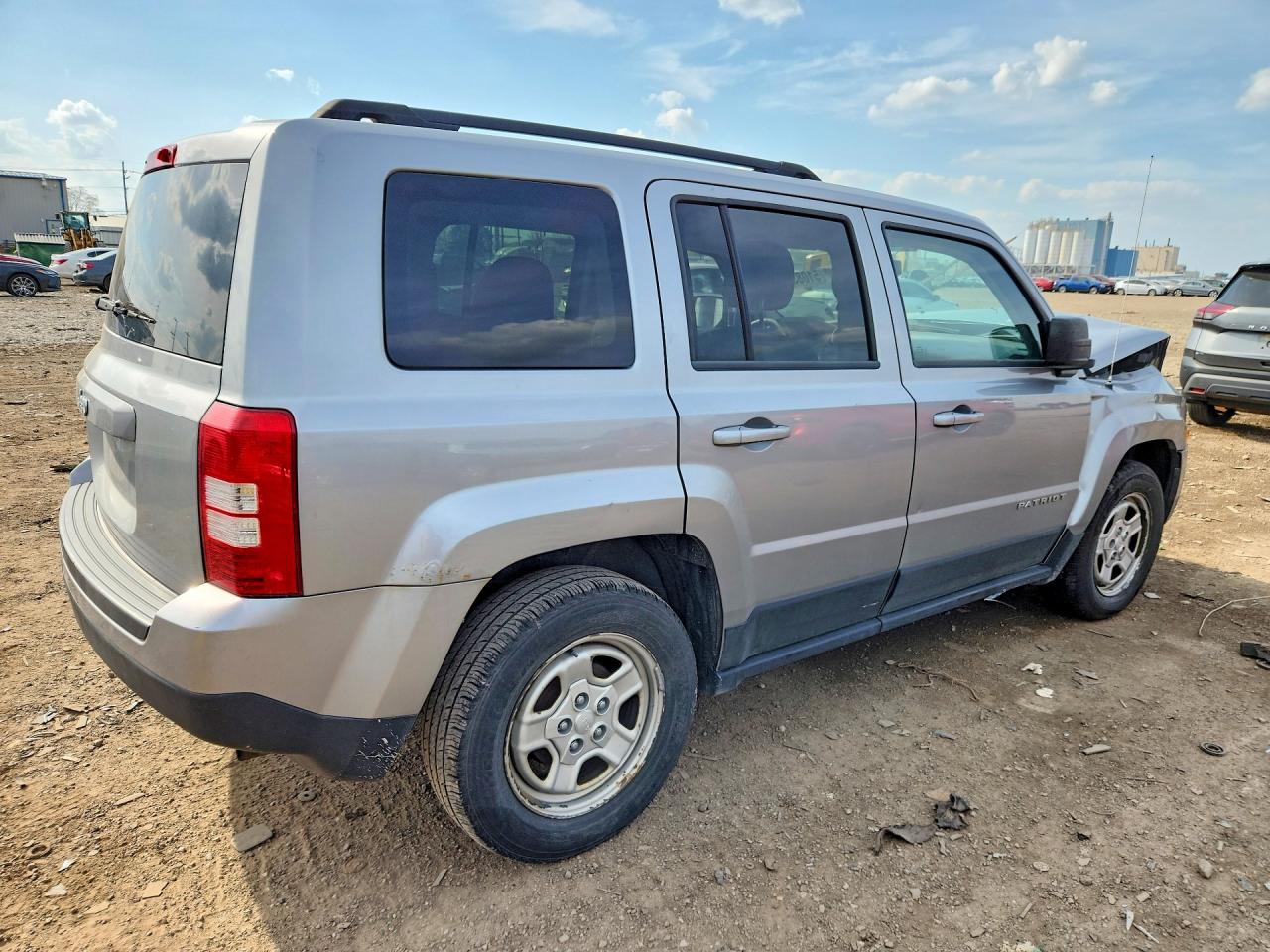 2015 Jeep Patriot Sport Gray vin: 1C4NJPBB3FD402090